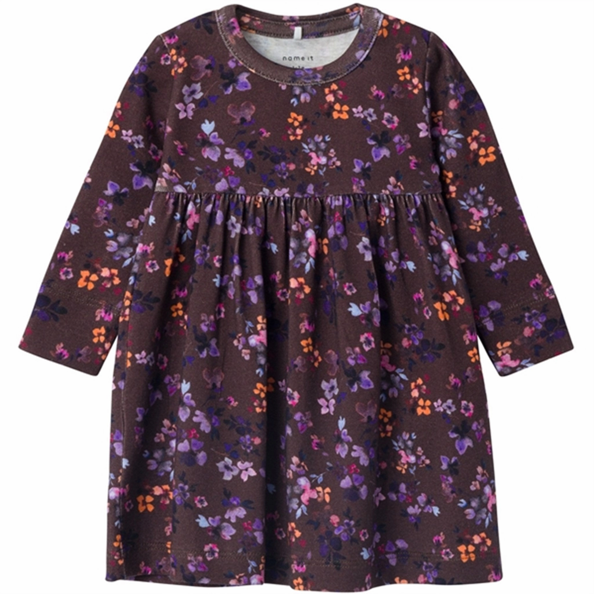 Name it Chocolate Plum Franje Dress Cozy Vibes Effortless weekend dress