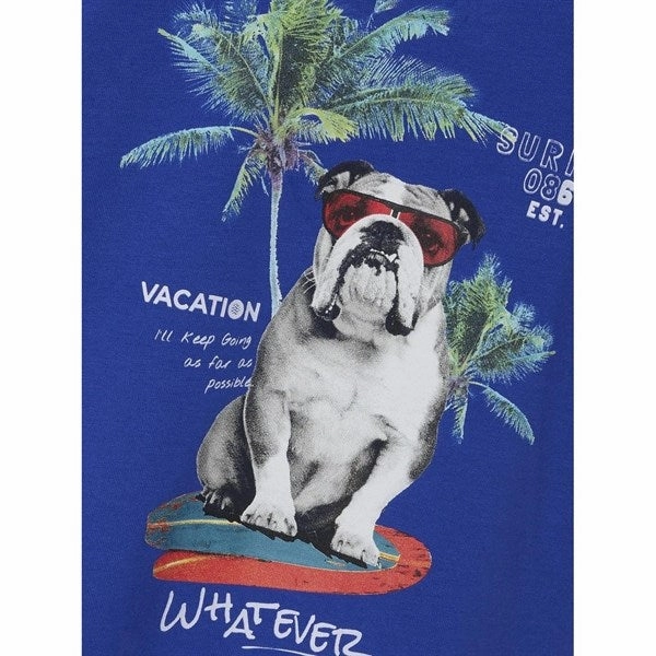 Relax Outfit Comfy All-Day Name it Clematis Blue Felo T-Shirt