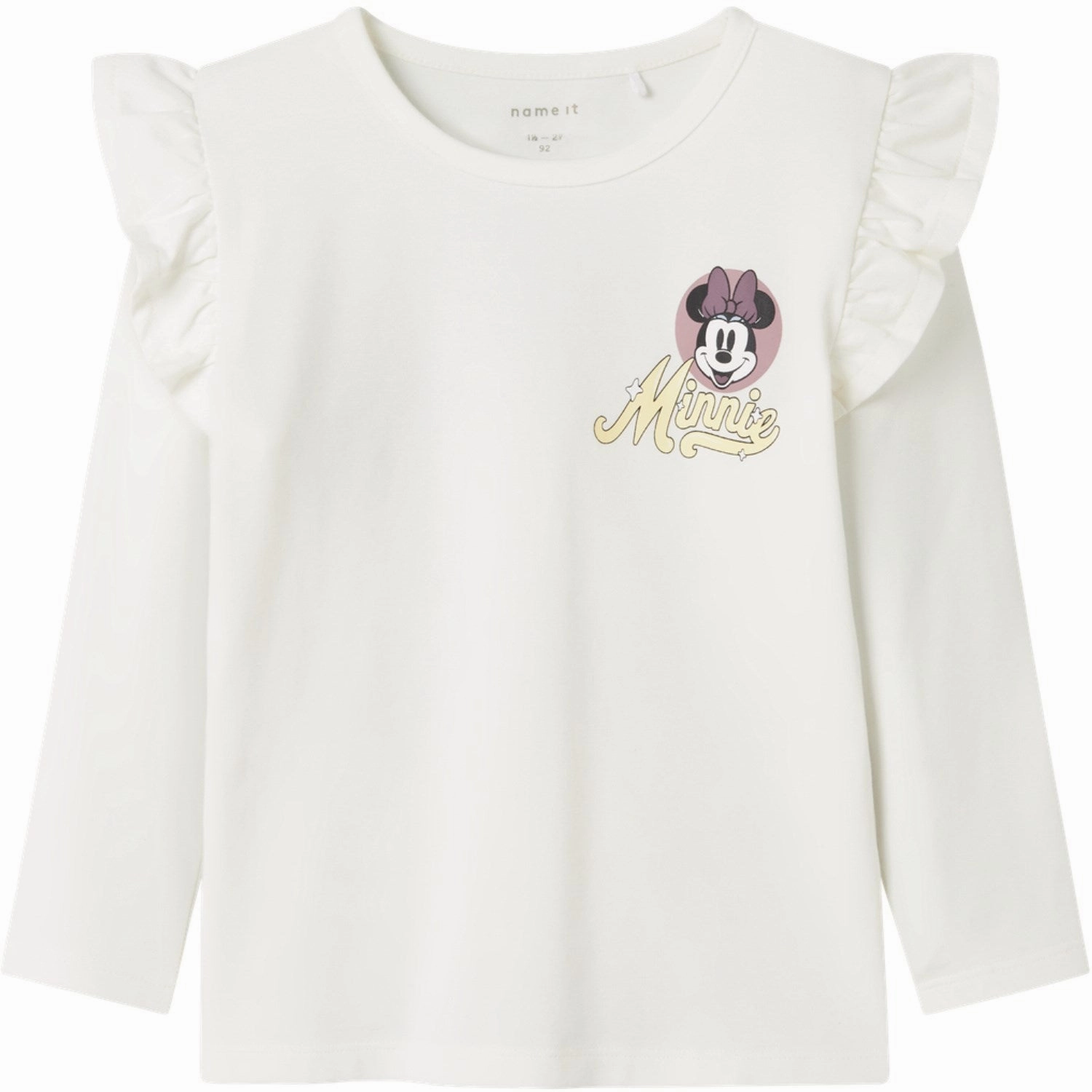 Name It Cloud Dancer Desire Minnie Mouse Blouse Moisture Wicking Layer Fashion staples