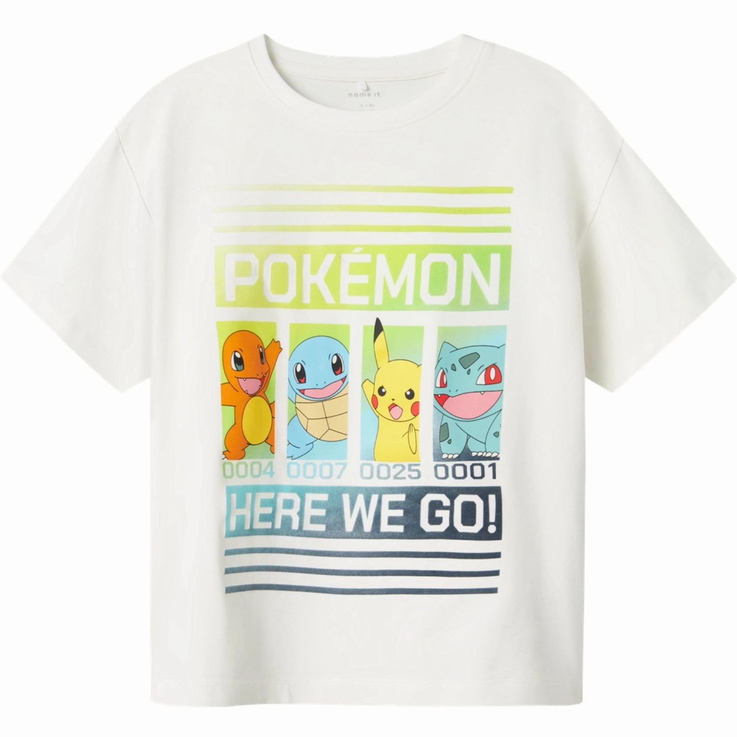 Classic Vibes Name It Cloud Dancer Mabr Pokemon Regular T-Shirt Noos