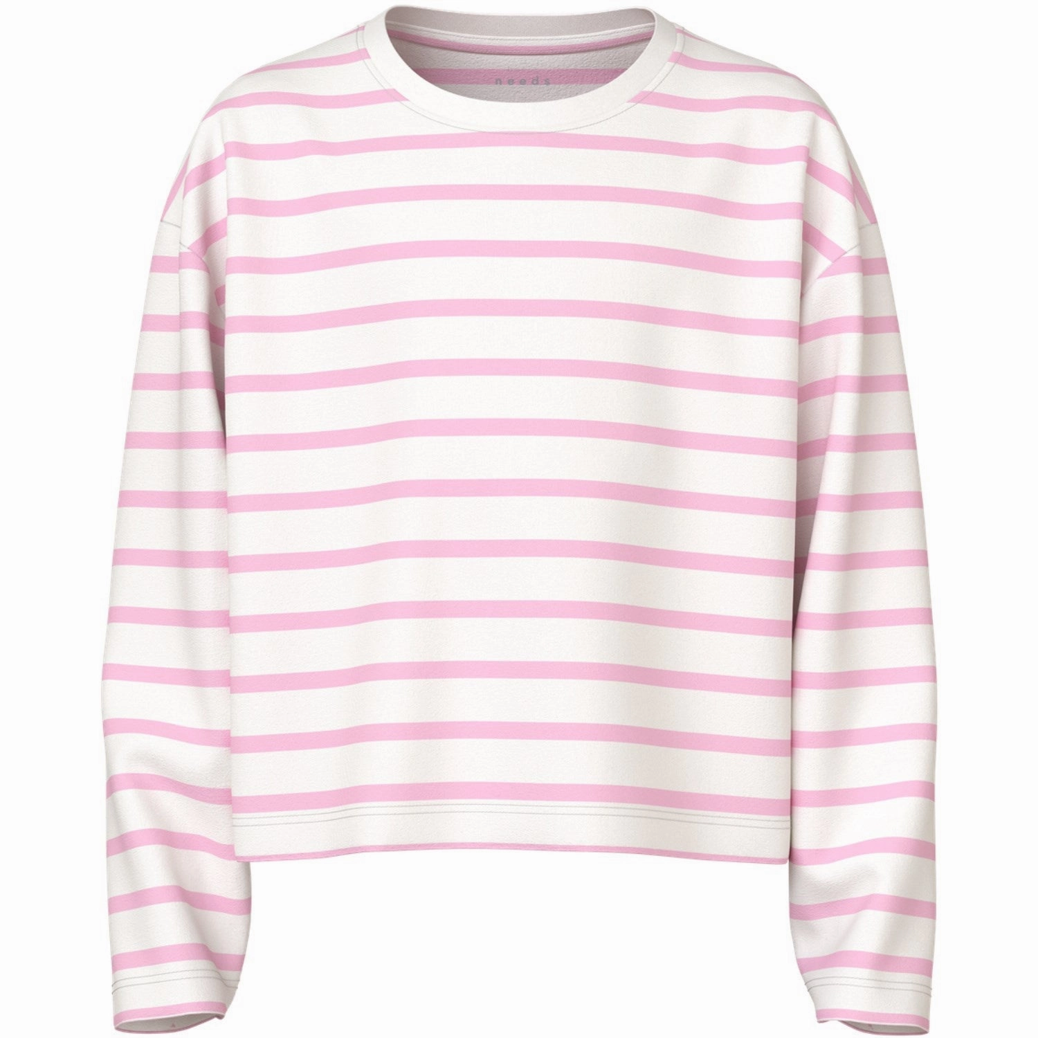 Name It Cloud Dancer Sweet Dreams Stripe Nkfvita Ls Short Rlx Top Corporate Event Winter Fashion