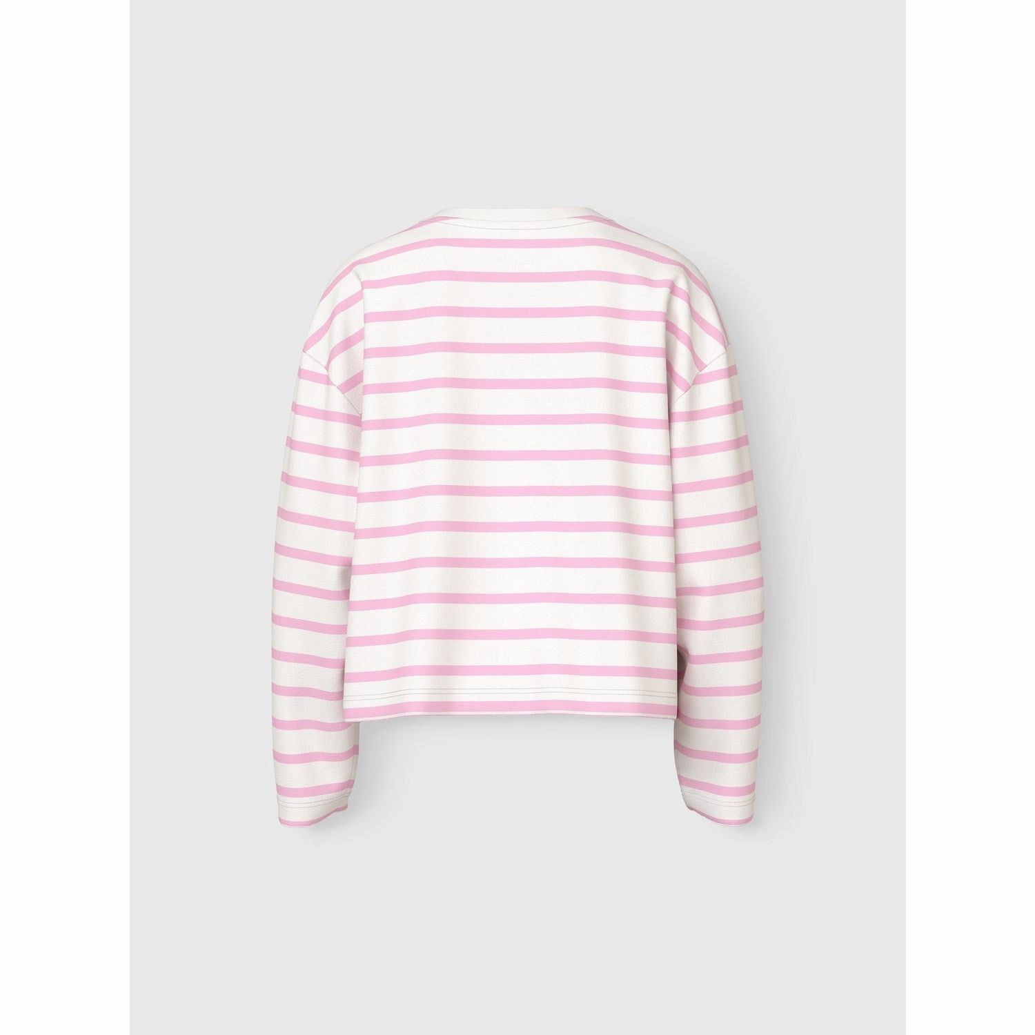 Name It Cloud Dancer Sweet Dreams Stripe Nkfvita Ls Short Rlx Top Modern Style Modern Fashion