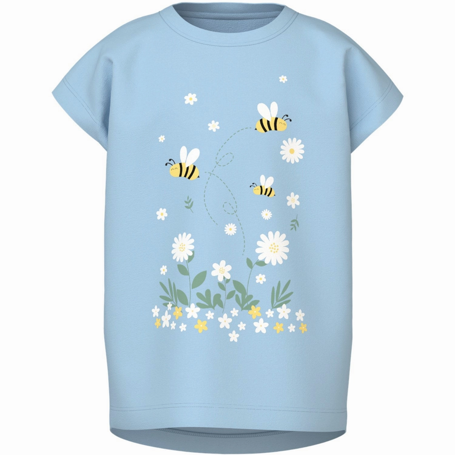 Name It Cool Blue Bubblebee Vigea Capsl T-Shirt Outdoor Smart