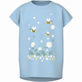 Name It Cool Blue Bubblebee Vigea Capsl T-Shirt Casual and cool Classic Outfit Style