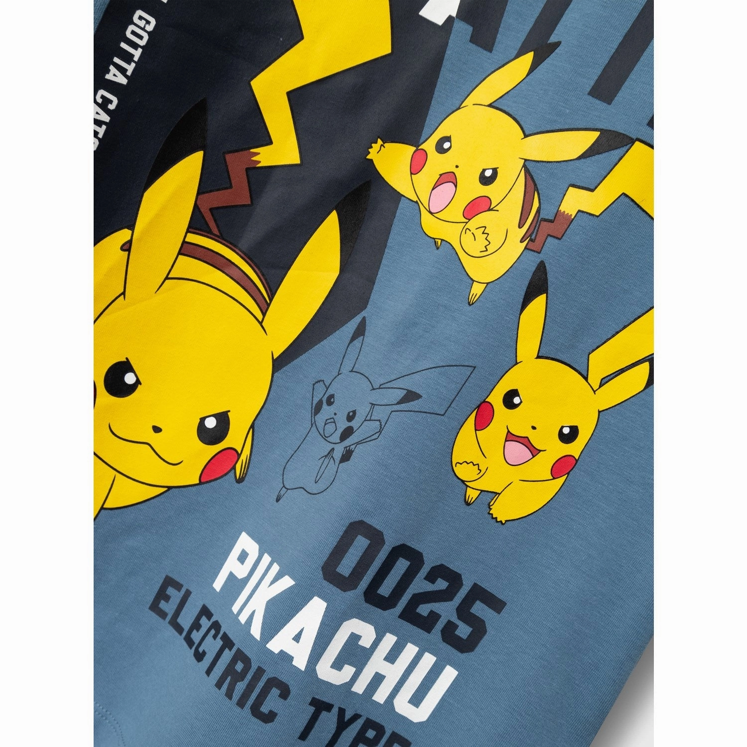 Name It Coronet Blue Jemil Pokemon T-Shirt Comfortable Dimensional Stability Weave