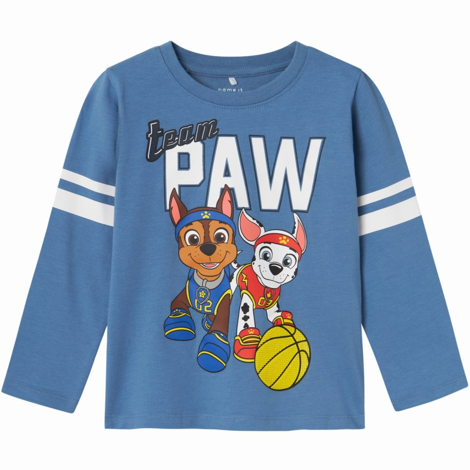 Tailored Fit Layered Sleeve Cuffs Name It Coronet Blue Jobs Paw Patrol Blouse