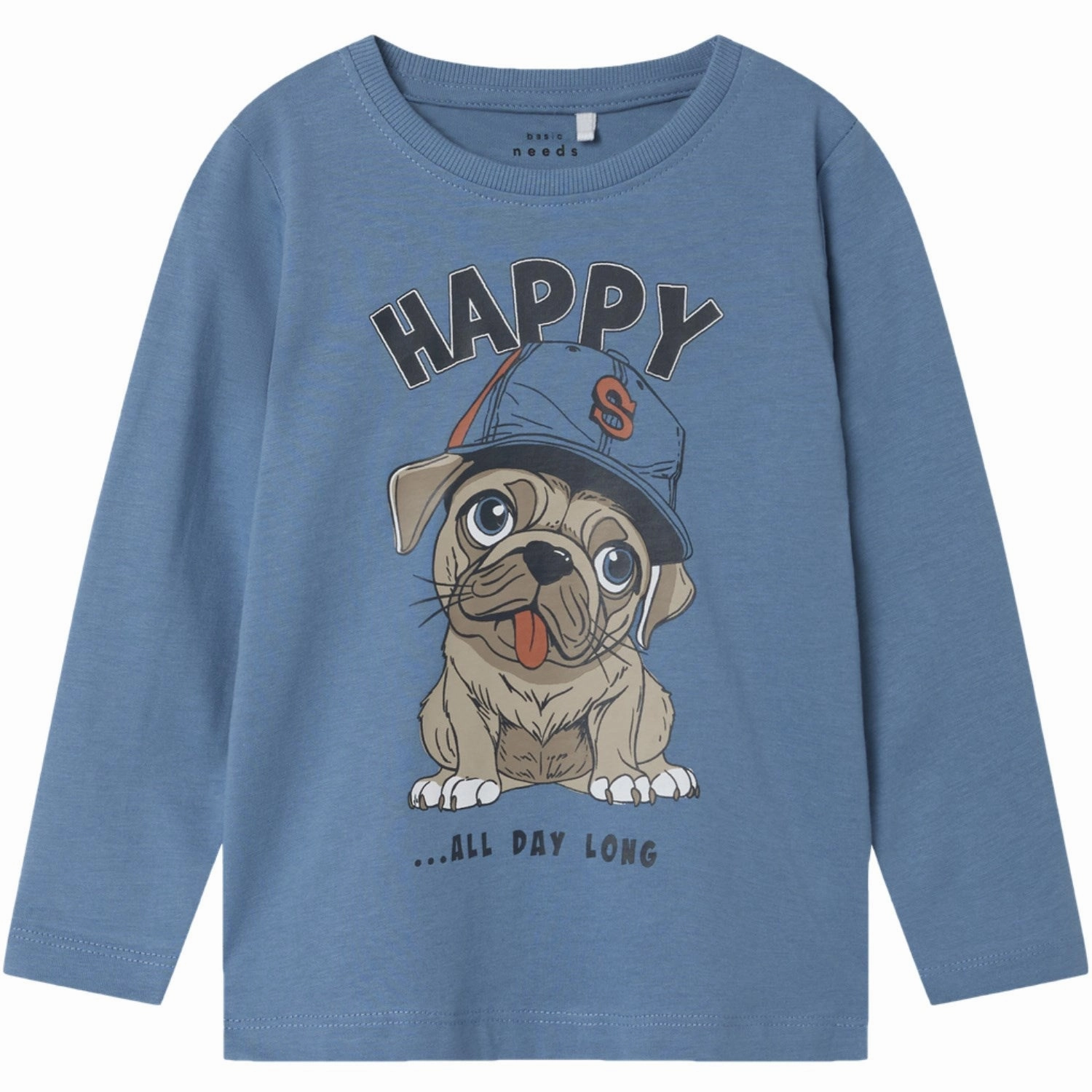 Name It Coronet Blue Victor Blouse Roomy Cut Seasonal Fashion