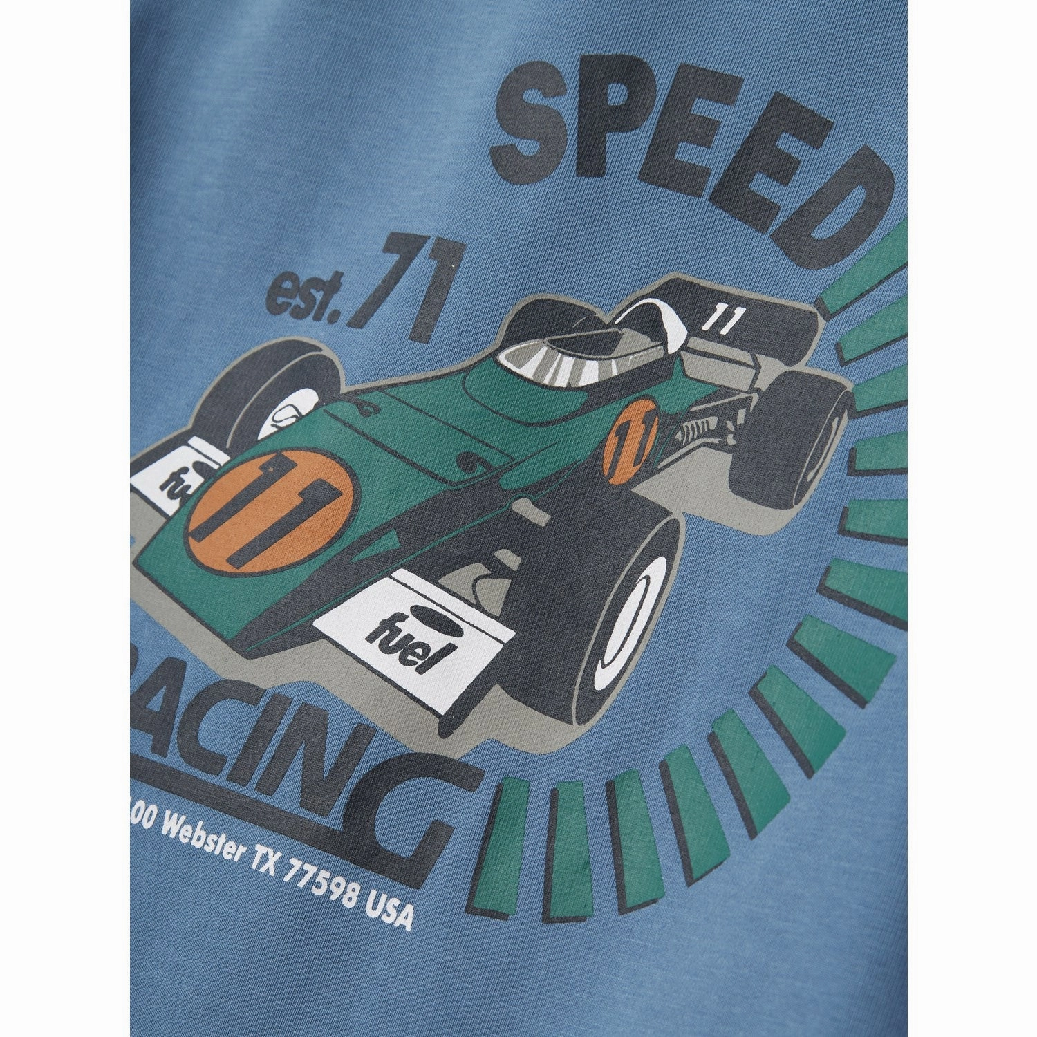 Name It Coronet Blue Vux Blouse Neutral Toned Stitching Stylish Element