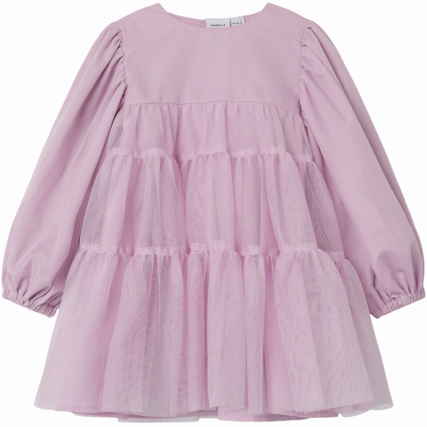 Name It Corsage Ritul Tulle Dress Edge Detail Anytime Fit