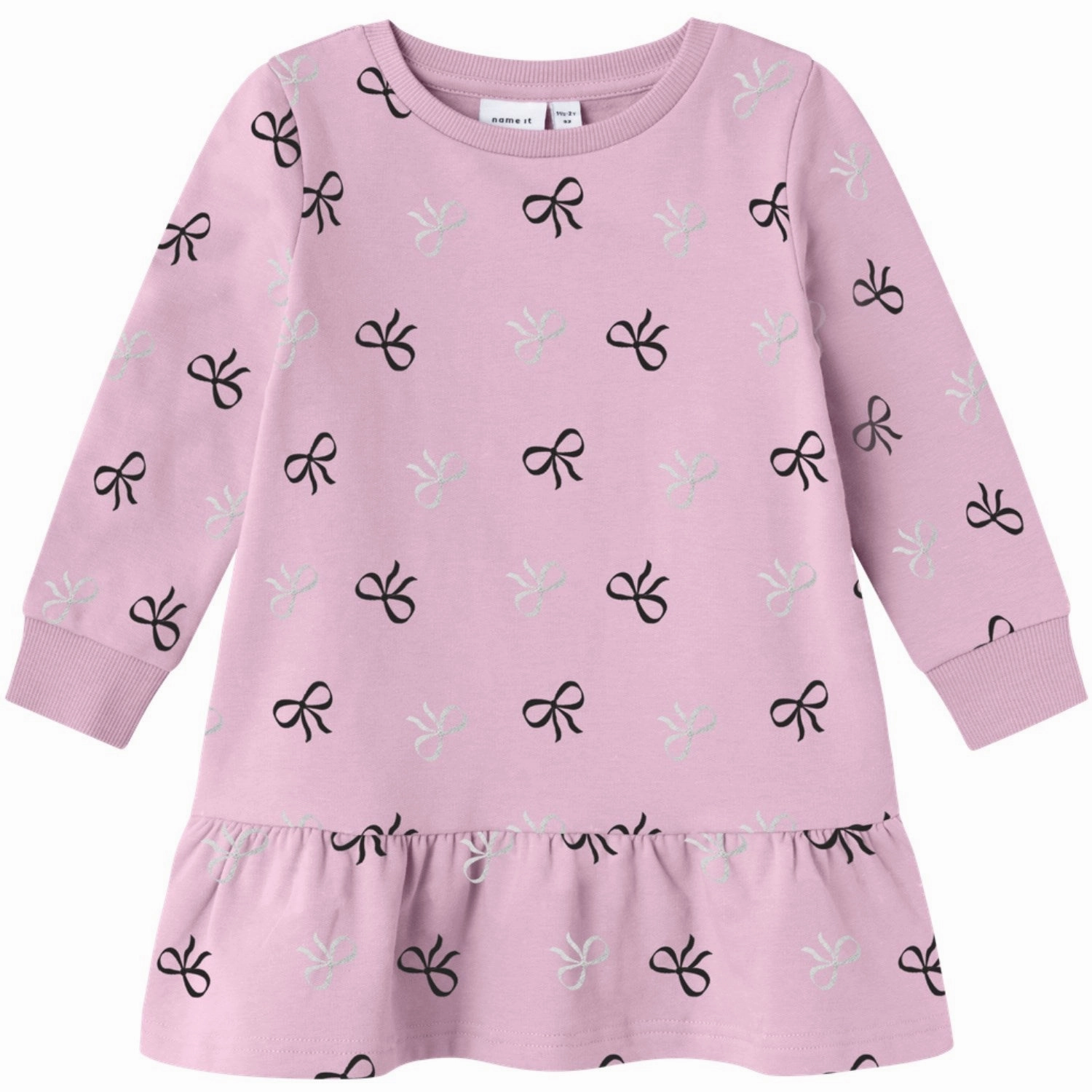 Name It Corsage Rue Sweat Dress Soft Appearance