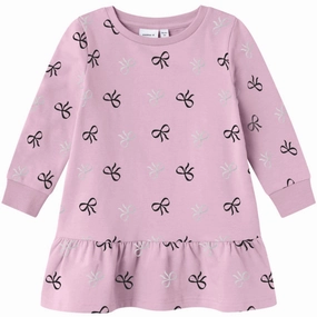 Name It Corsage Rue Sweat Dress High Hemline