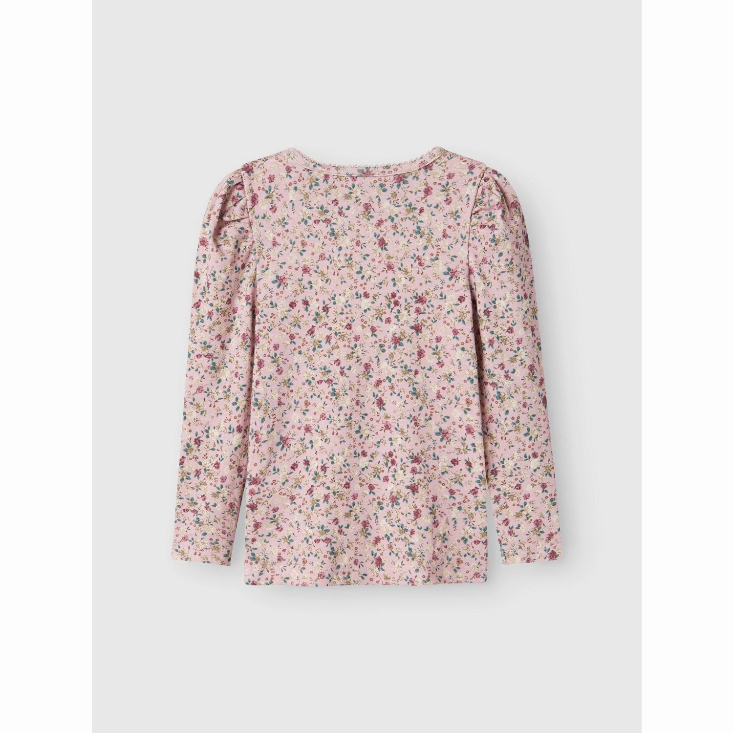 Name It Corsage Solla Blouse Geometric Print Seamless Shoulder Construction