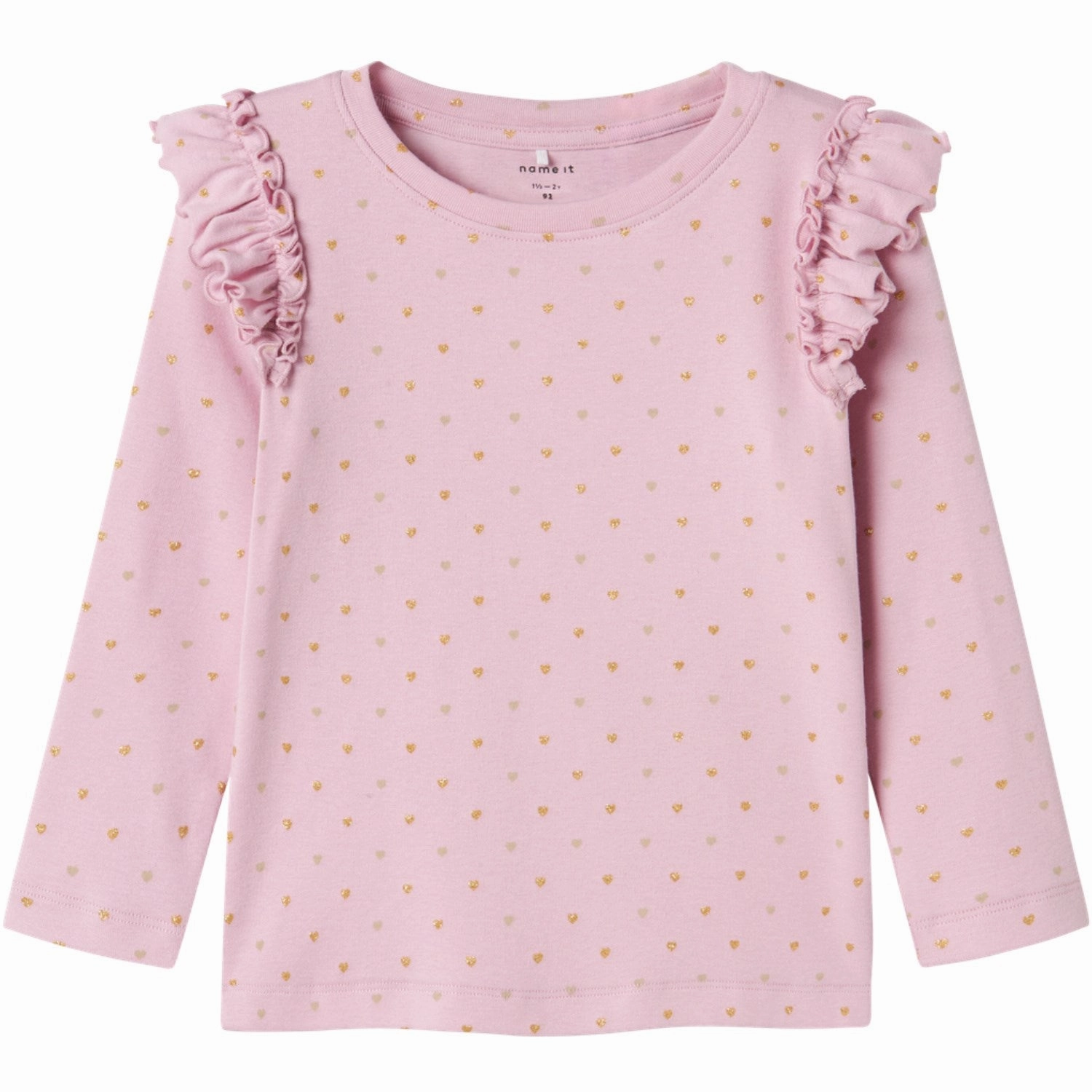 Striped style stain resistant coating Name It Corsage Sophie Blouse