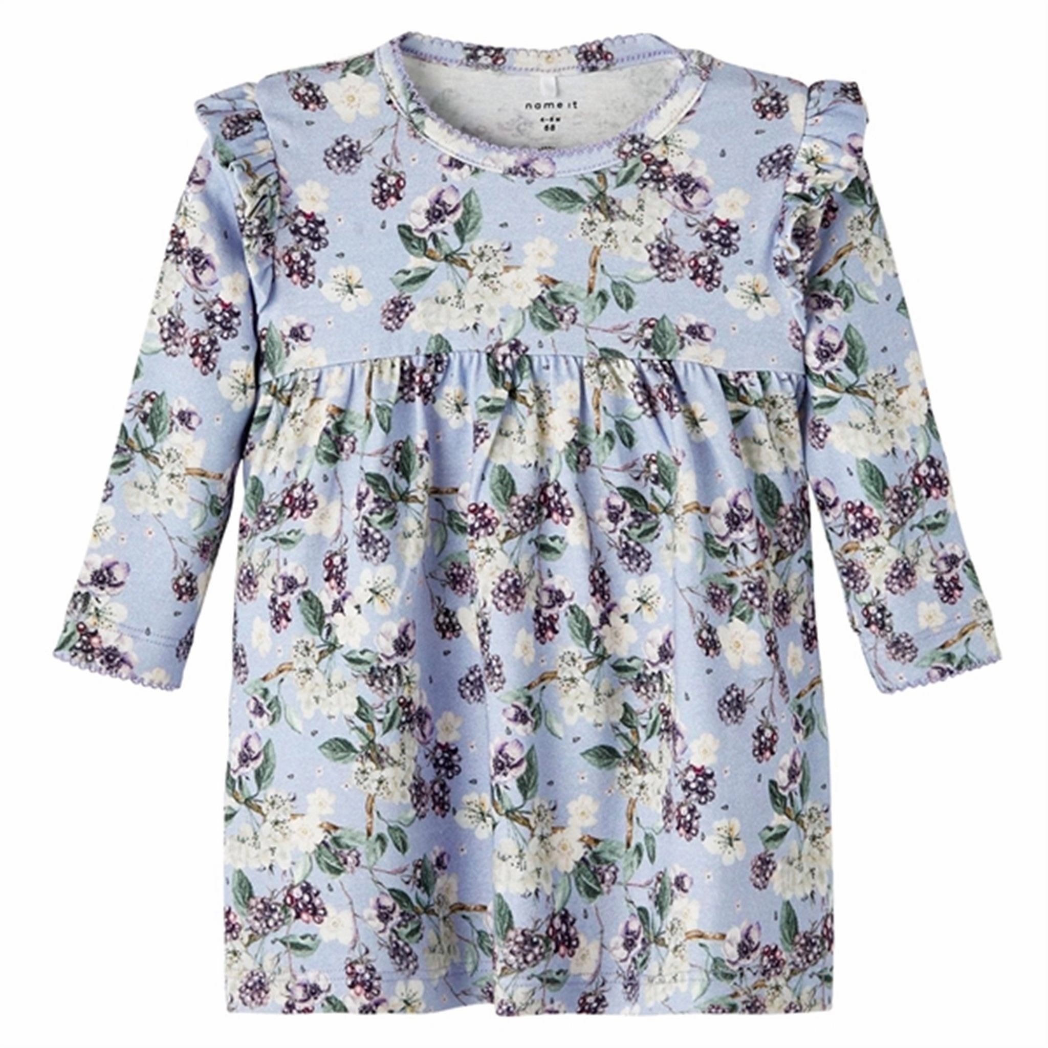 Name it Cosmic Sky Dafnes Dress Pure Color Breezy Style