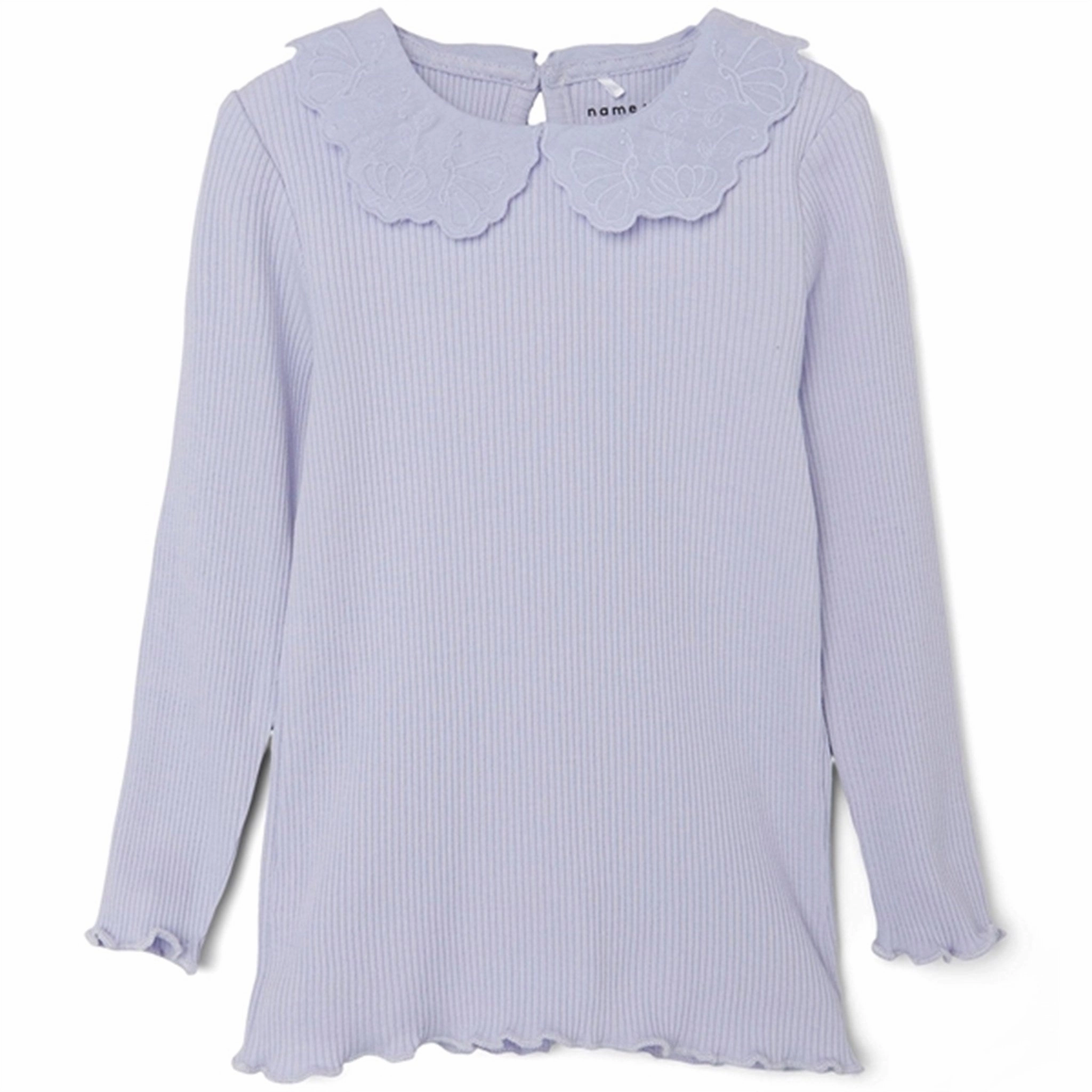 Name it Cosmic Sky Dahlia Blouse Low Profile Pocket Design Sustainable Manufacturing Process