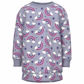 Summer Vibes Plaid Design Name it Cosmic Sky Veronika Sweat Tunic