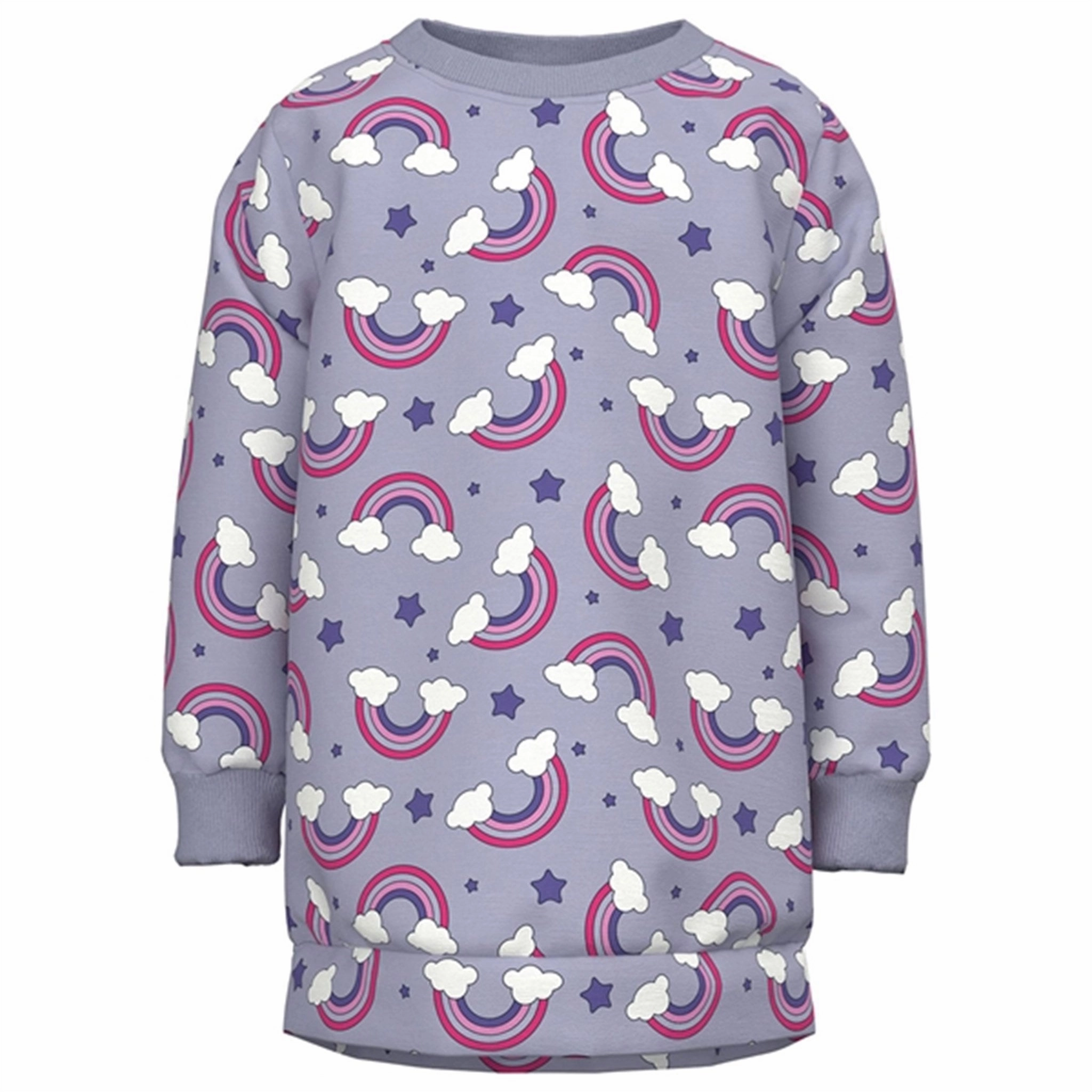 Name it Cosmic Sky Veronika Sweat Tunic Abstract art Luxurious Feel