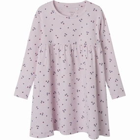 Contemporary Vibe Maximalist-Trend Name It Cradle Pink Nmfnelia Ls Dress Pb