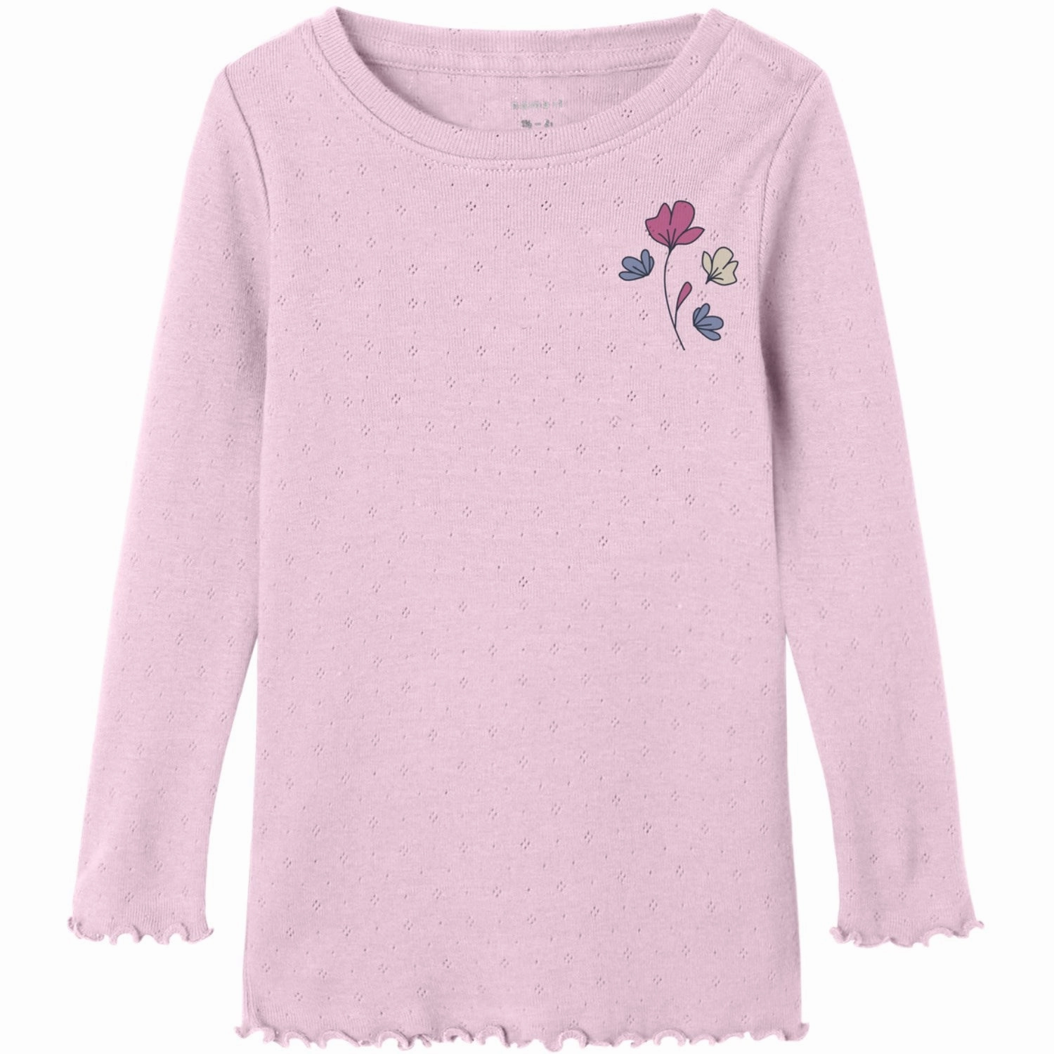 Name It Cradle Pink Nmfnimma Ls Slim Top Pb All-Ages Fit Everyday Wear
