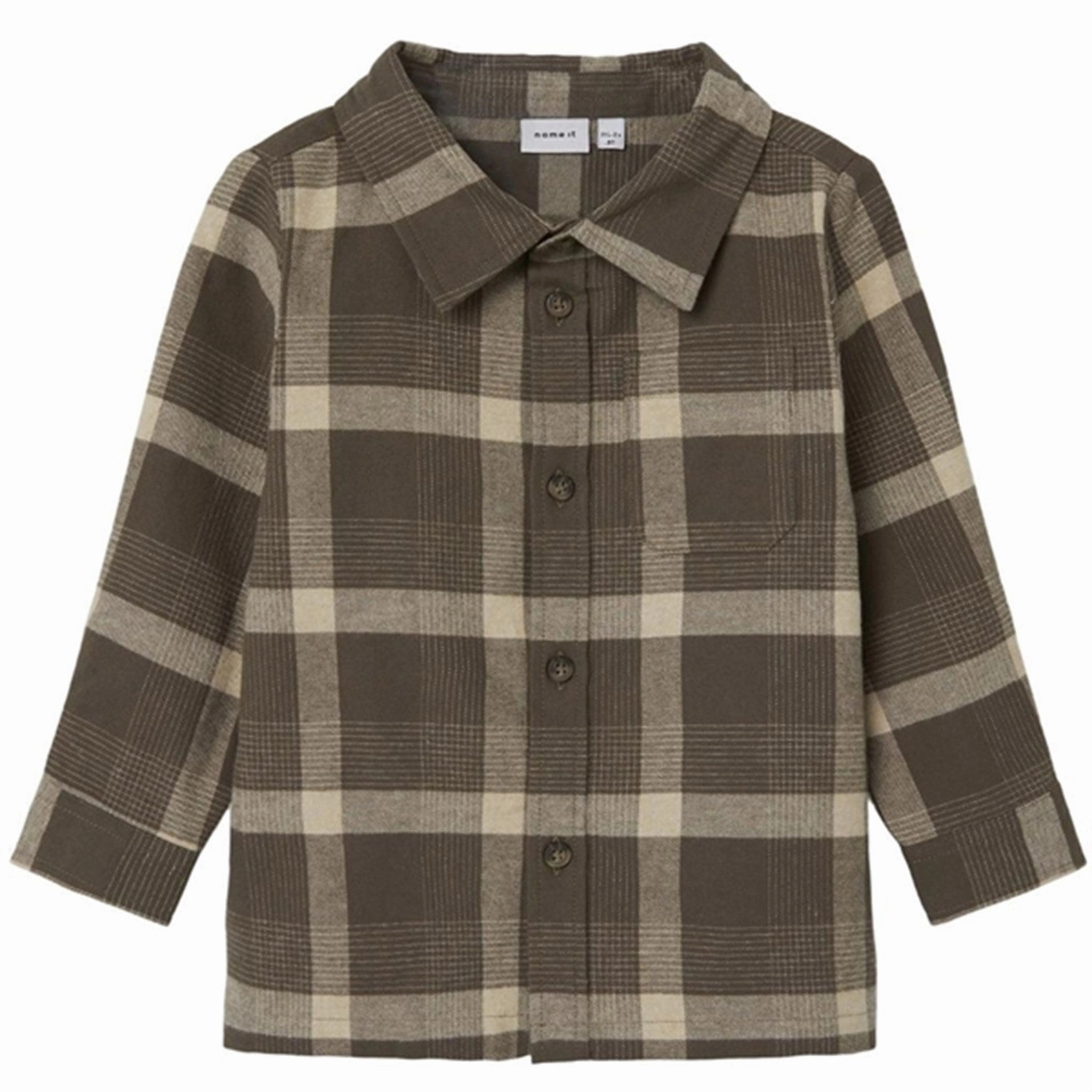 Earthy Hue Layering Essential Name it Crocodile Bestorm Overshirt