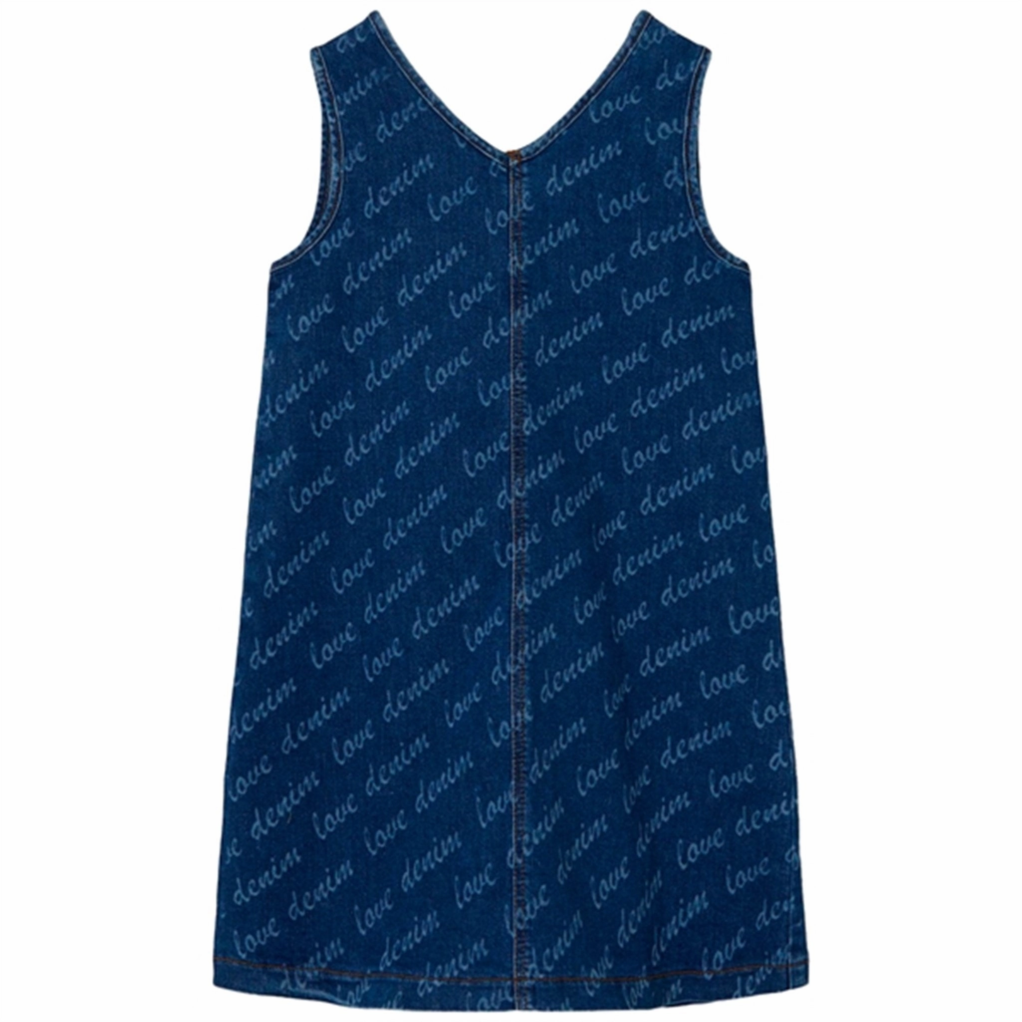 Office Smart Picture Perfect Name it Dark Blue Denim Maria Loose Dress