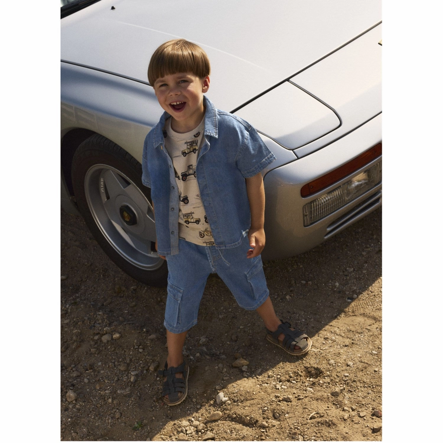 Smart Appearance Name It Dark Blue Denim Peter Denim Shirt