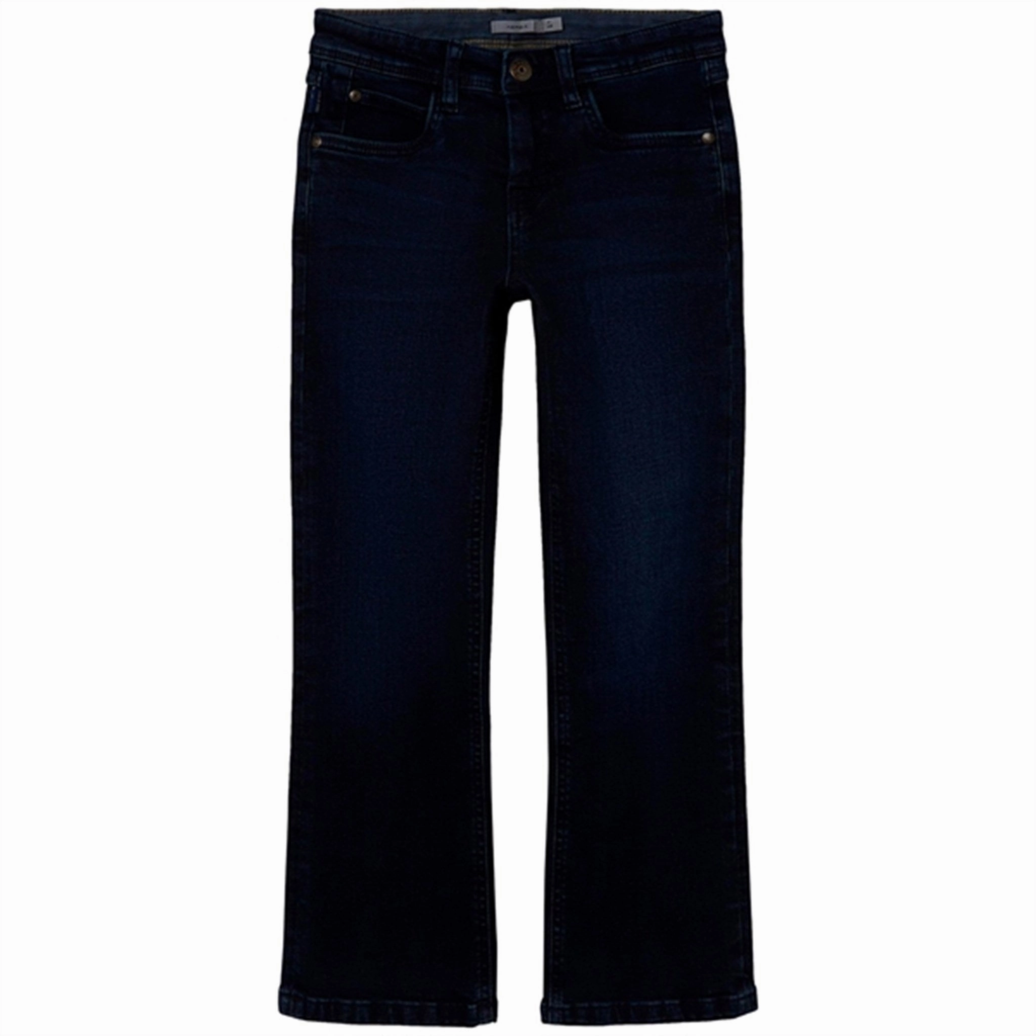 Classic Five Pocket Name it Dark Blue Denim Ryan Straight Jeans Noos