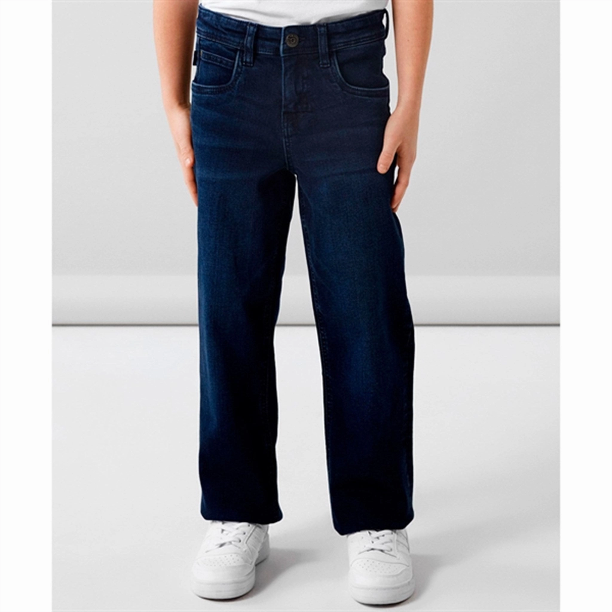Name it Dark Blue Denim Ryan Straight Jeans Noos Versatile Cut Urban appeal