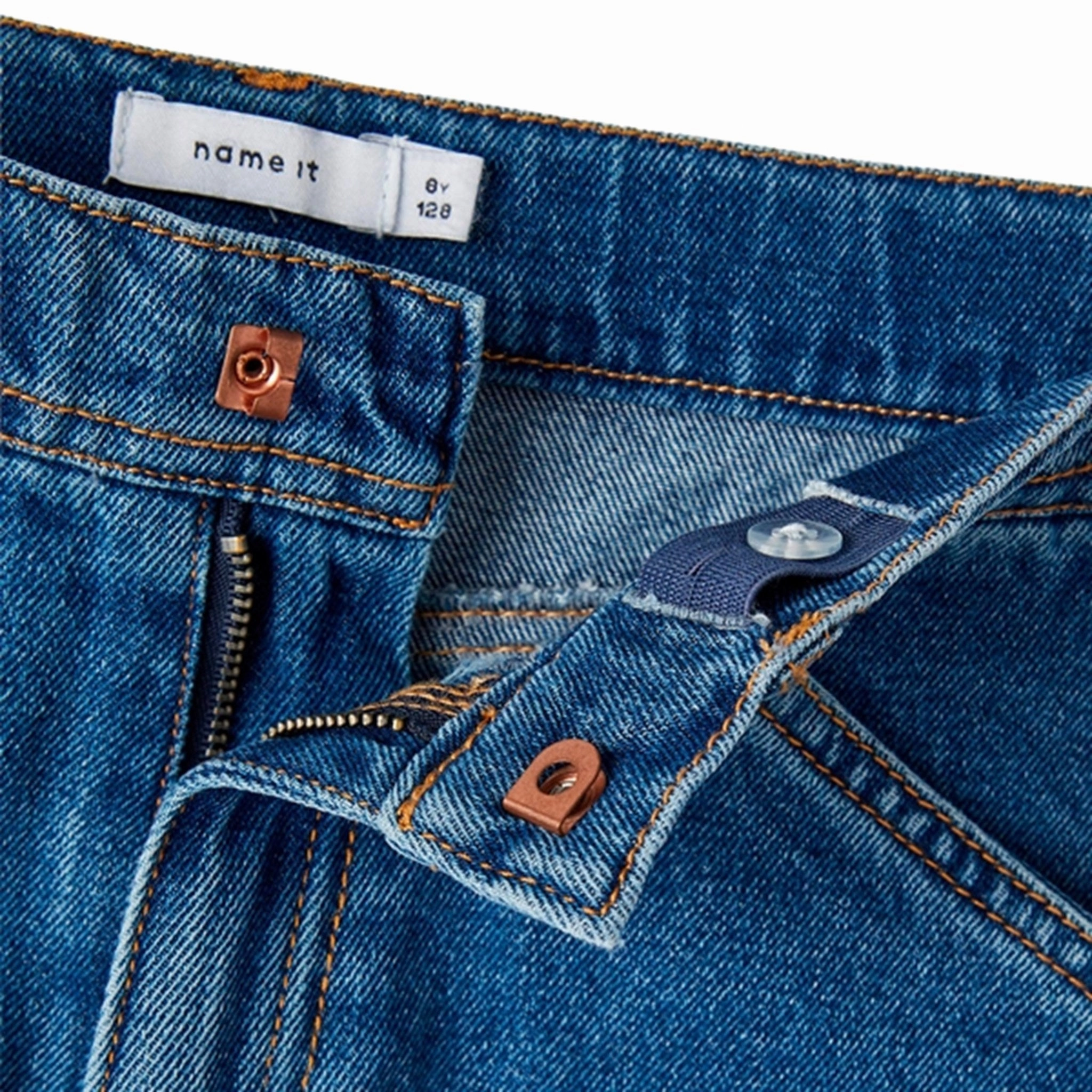 Name it Dark Blue Denim Ryan Straight Jeans Noos Smart Layer