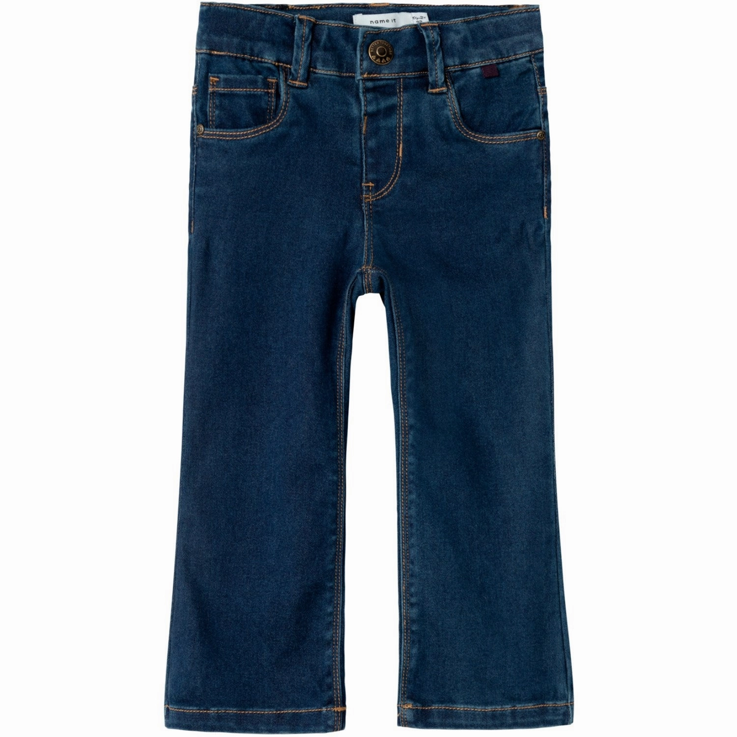 Name It Dark Blue Denim Salli Bootcut Jeans Noos Traveler Gear Morning Stroll Colorfast Denim