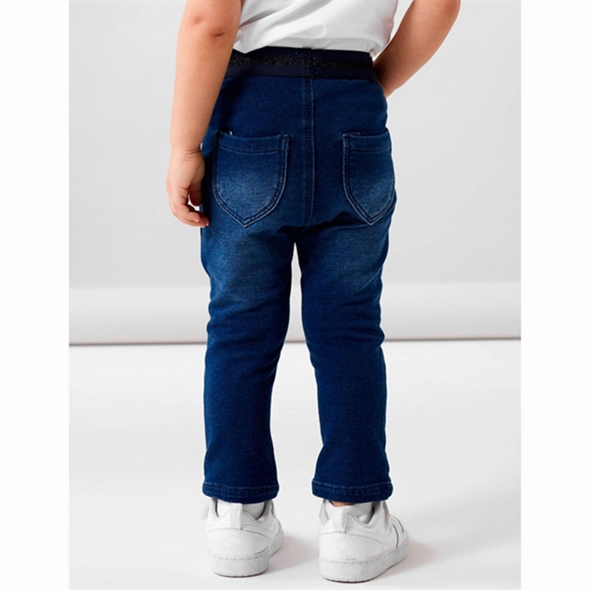 Chill Outfit Name it Dark Blue Denim Salli Slim Jeans Noos