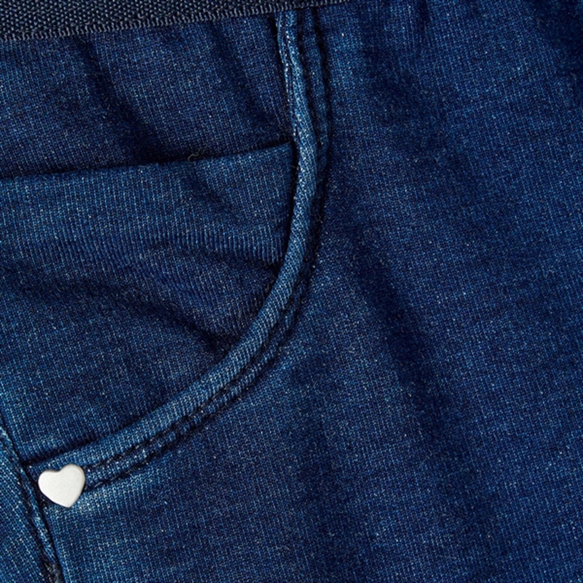 Name it Dark Blue Denim Salli Slim Jeans Noos Distressed Detailing