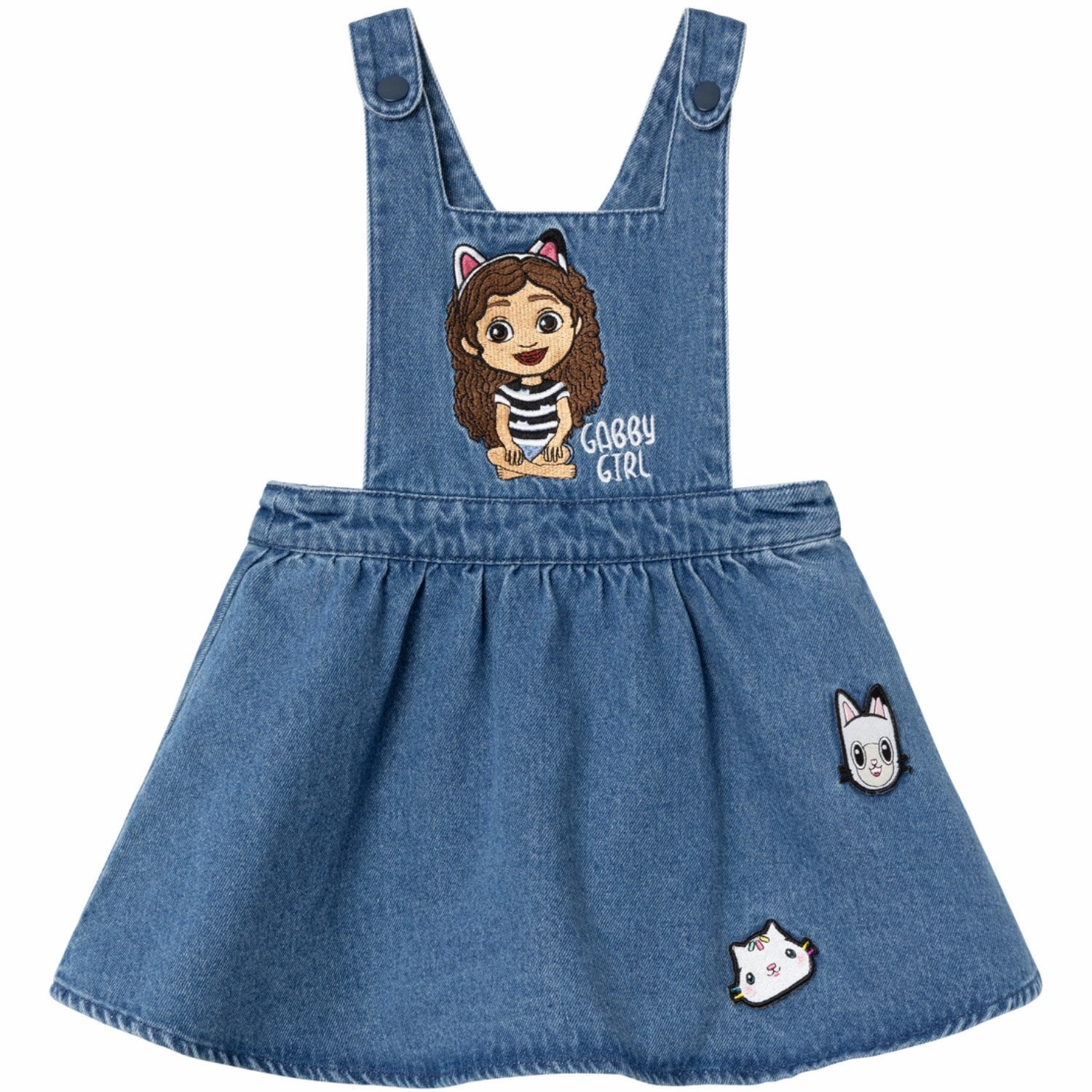 Easy and Effortless Active Outfit Name It Dark Denim Judit Gabby Denim Spencer Dress