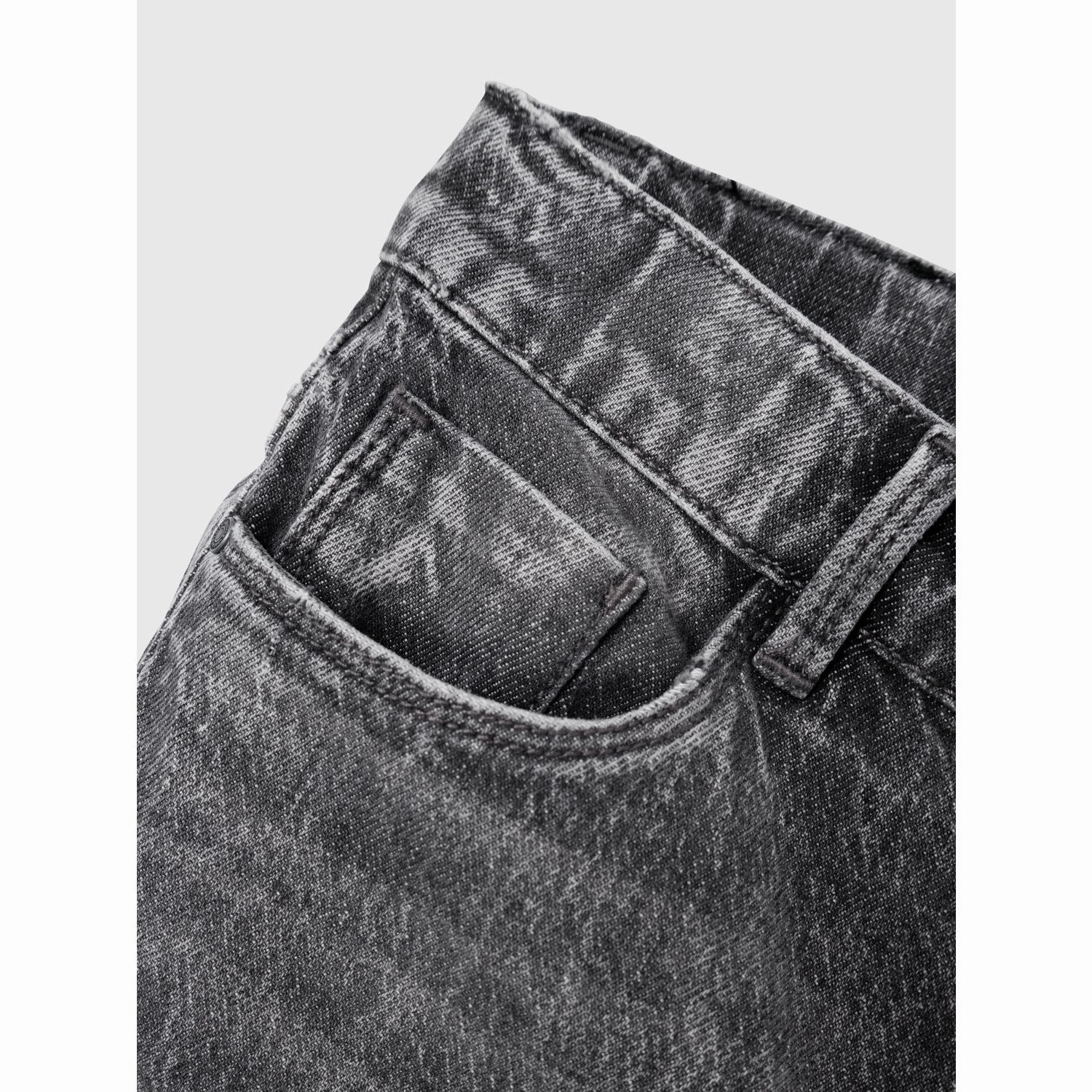 Name It Dark Grey Denim Rose Wide Jeans Noos High Quality Eco Friendly