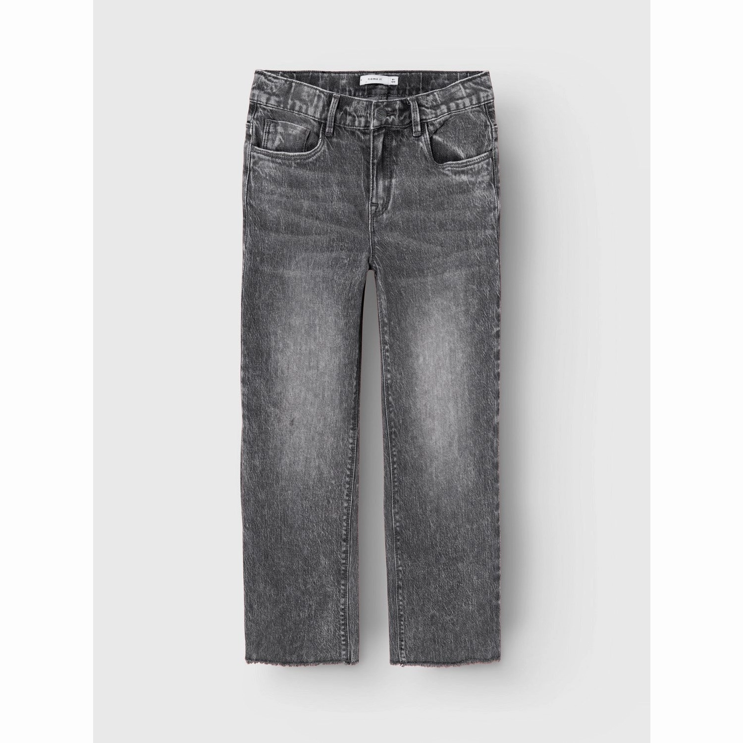 Name It Dark Grey Denim Rose Wide Jeans Noos Party Look Sunny Vibes Couple Look Street Essential