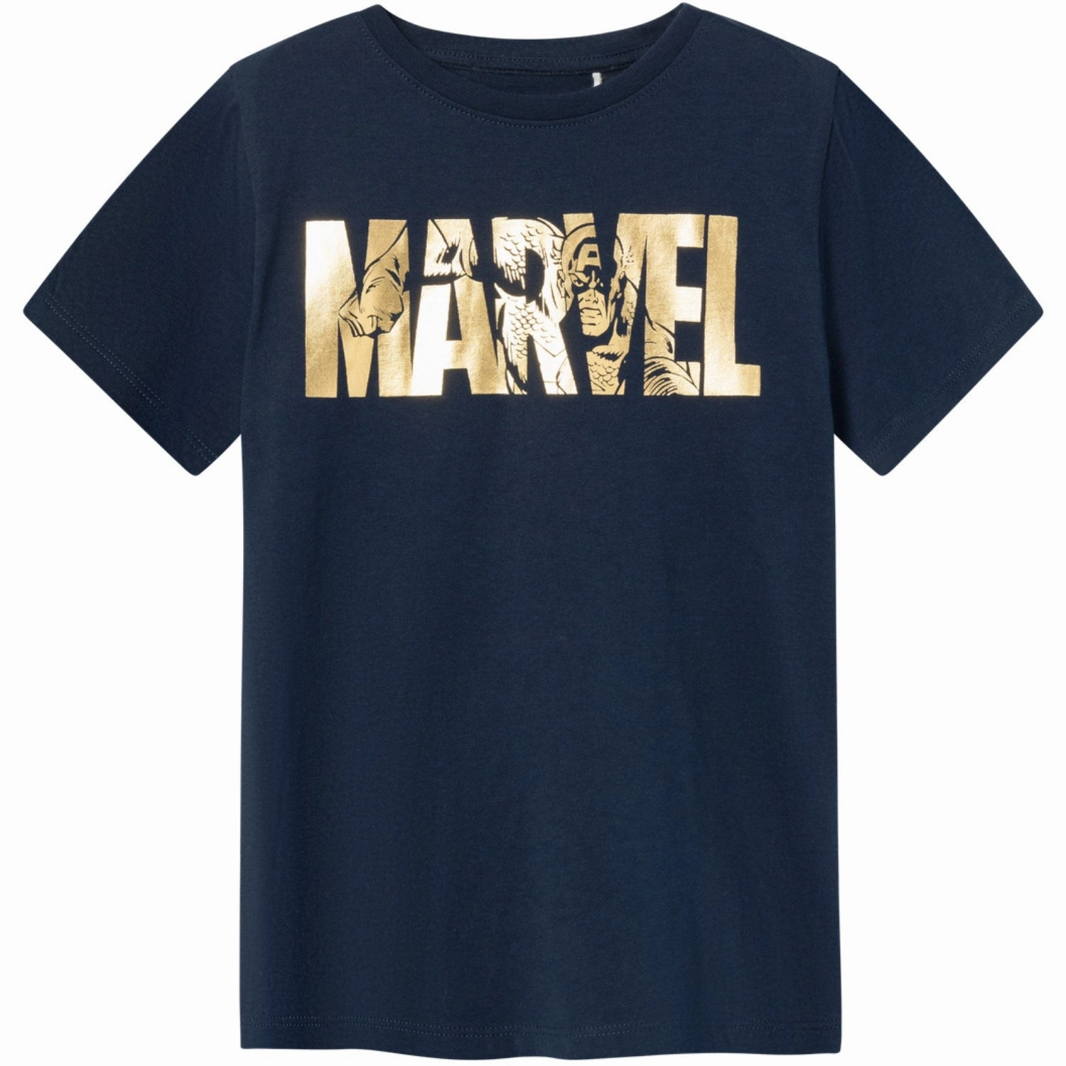 Name It Dark Sapphire Ango Marvel T-Shirt Effortless Fit Indoor Comfort