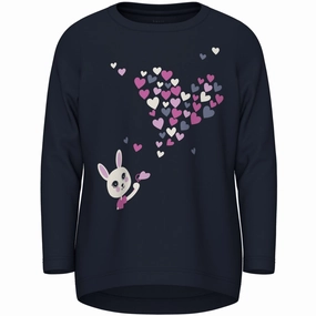 Non Chafe Seams Name It Dark Sapphire Bunny Vix Blouse