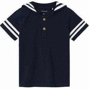 Relaxed Style quick dry Name it Dark Sapphire Decan T-Shirt