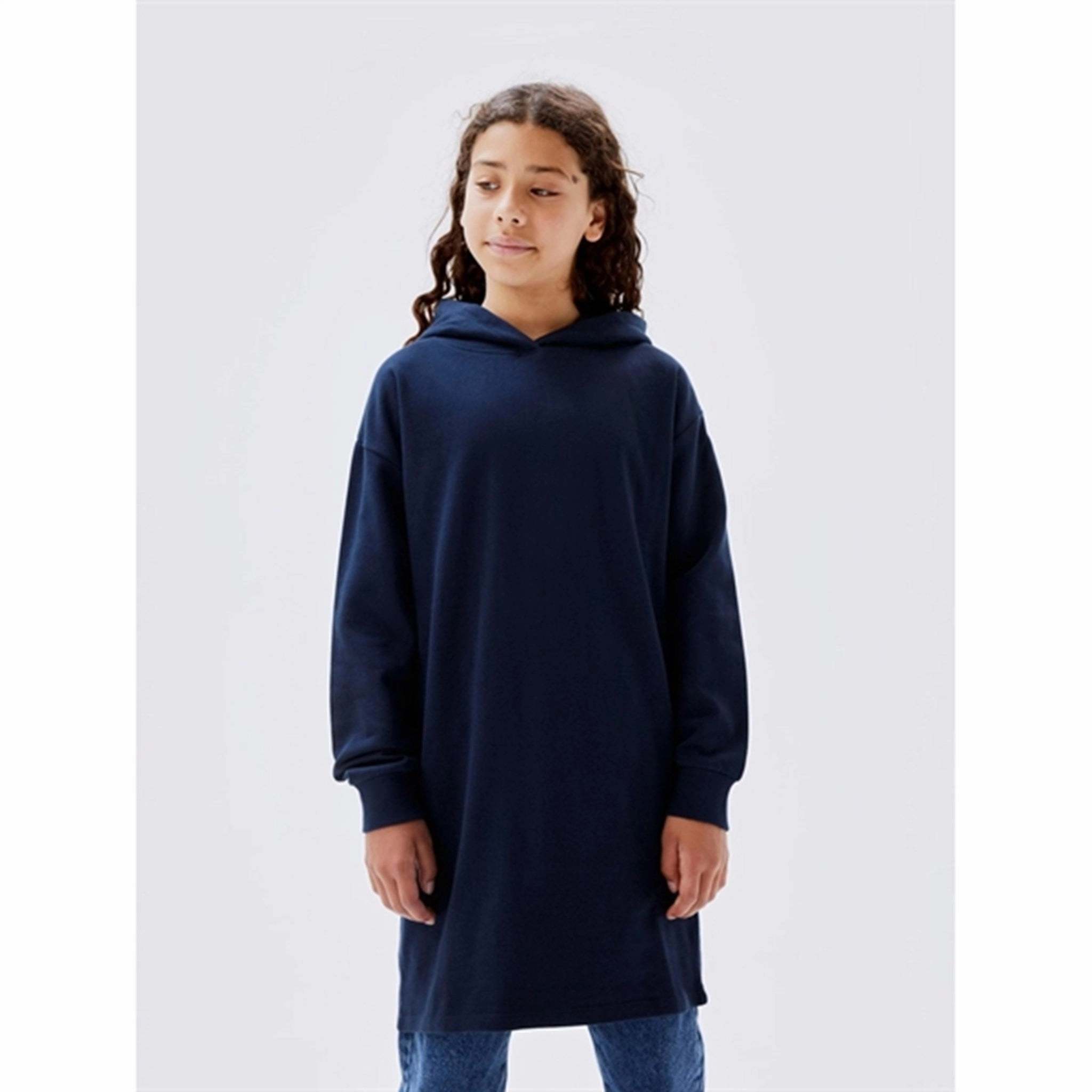 Modern Lines Date Ready Name It Dark Sapphire Dress