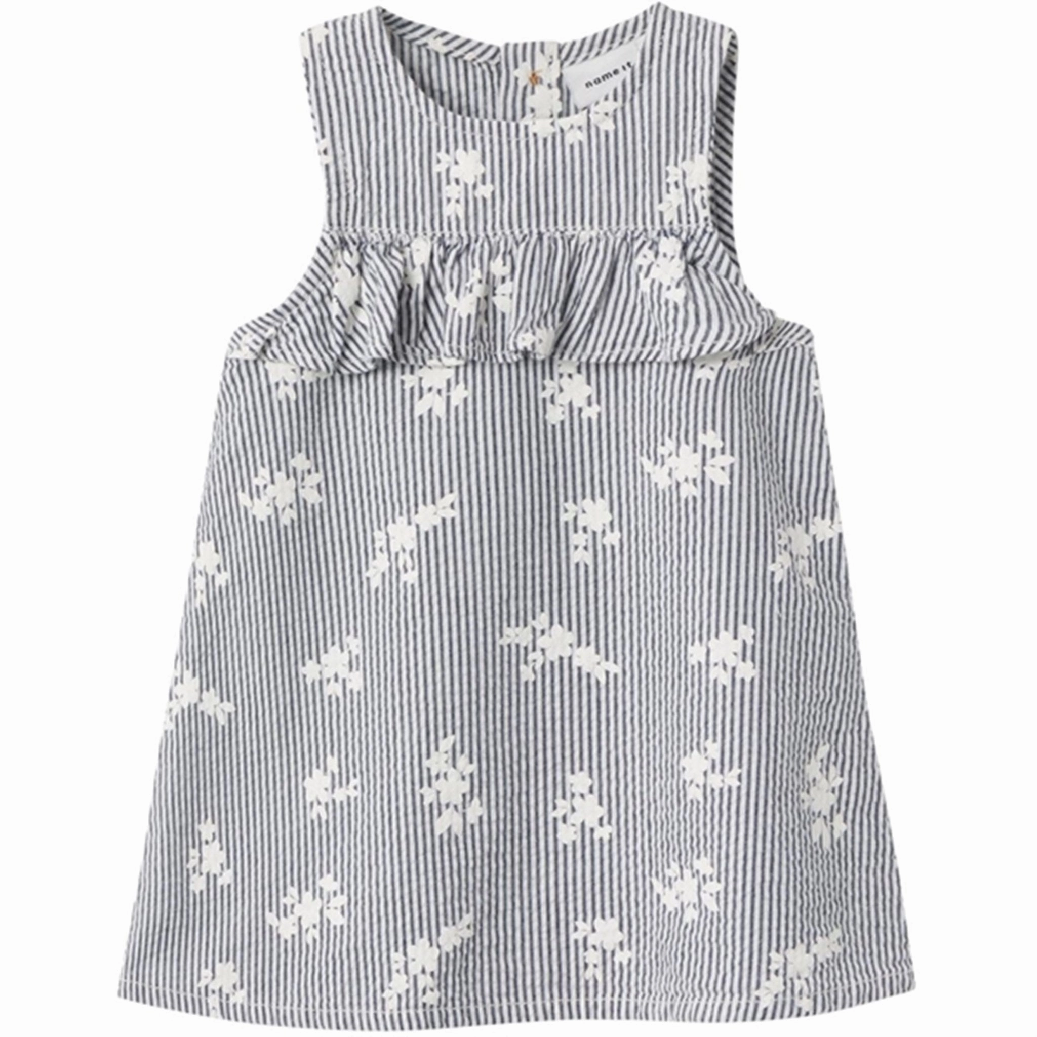 Name it Dark Sapphire Fesina Spencer Dress Spring Vibe