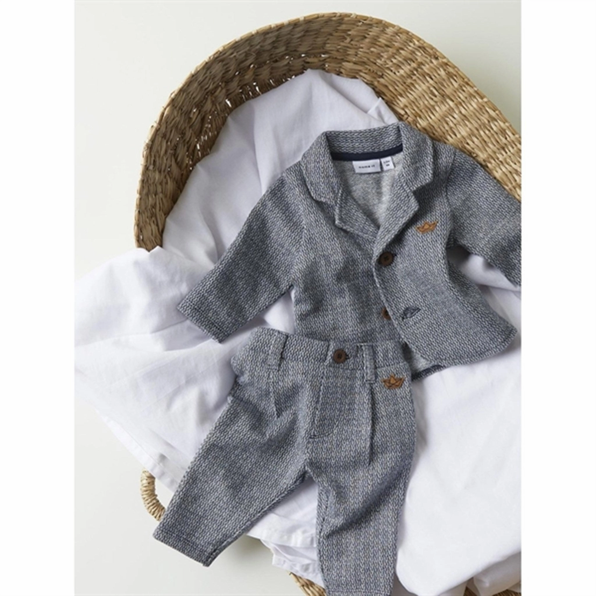 Adaptive Fit Technology Name it Dark Sapphire Fort Sweat Blazer