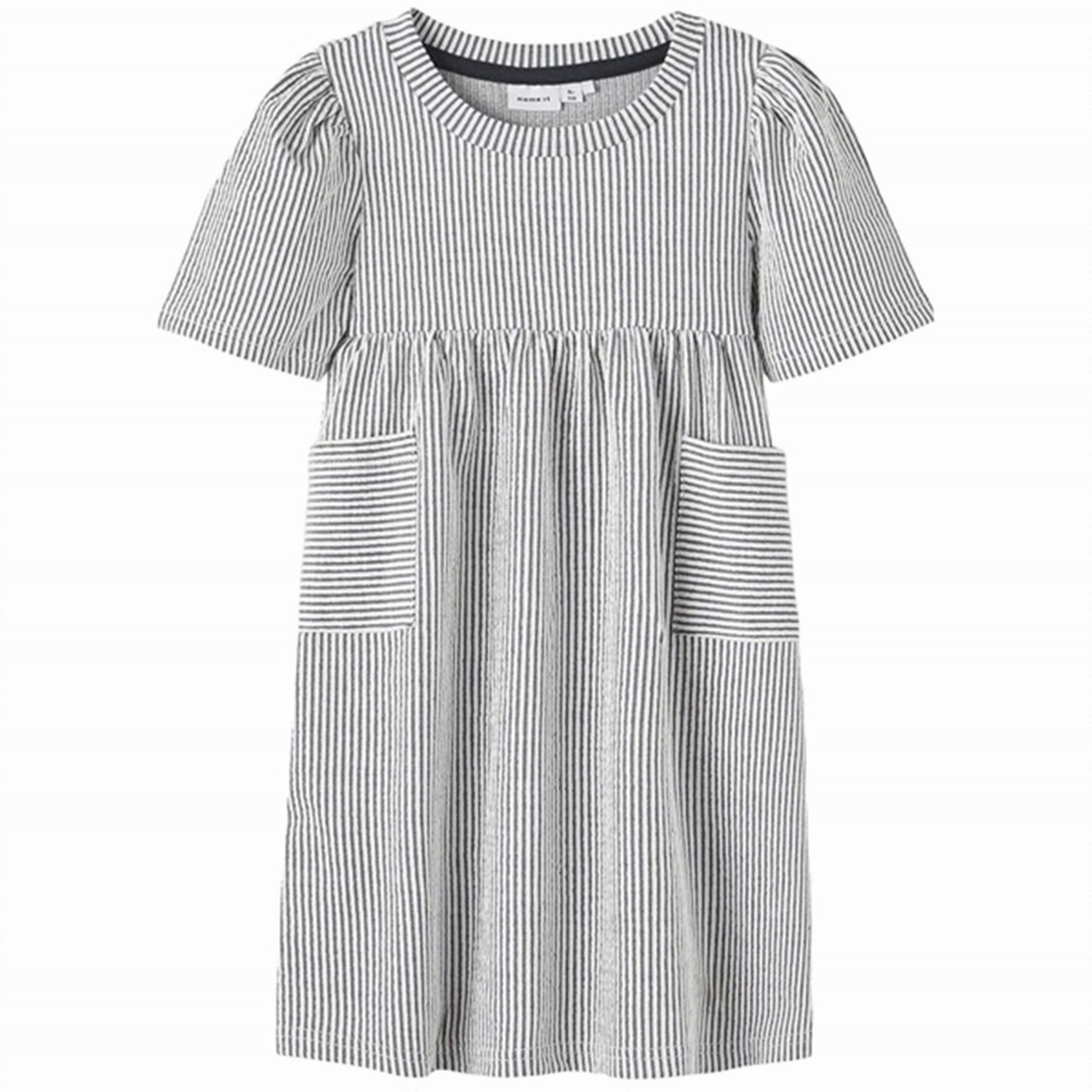 Eco-Lining Name it Dark Sapphire Freja Dress