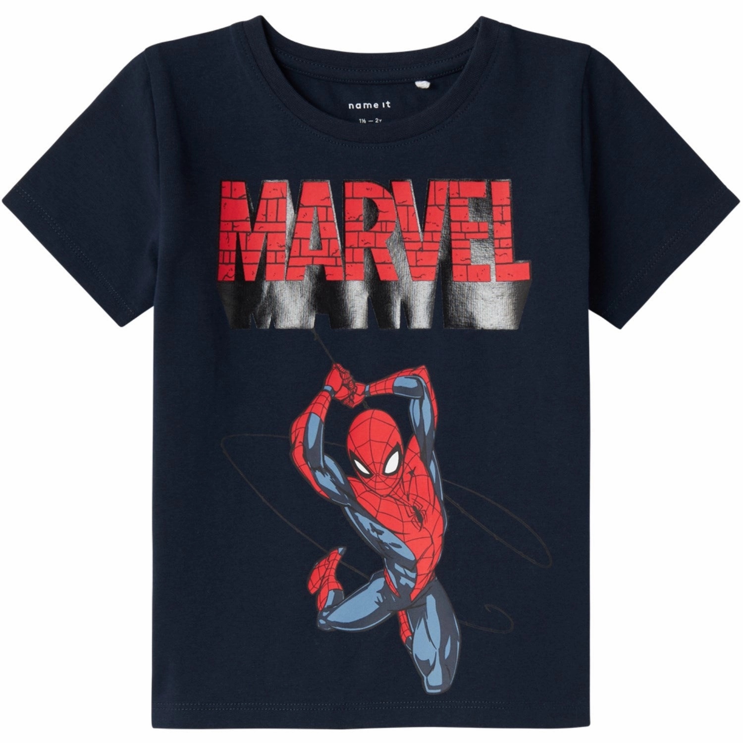 Name It Dark Sapphire Jaba Spiderman T-Shirt perfect for all-day wear Unisex Fit
