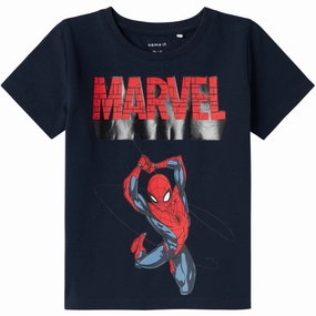 Name It Dark Sapphire Jaba Spiderman T-Shirt perfect for all-day wear Unisex Fit