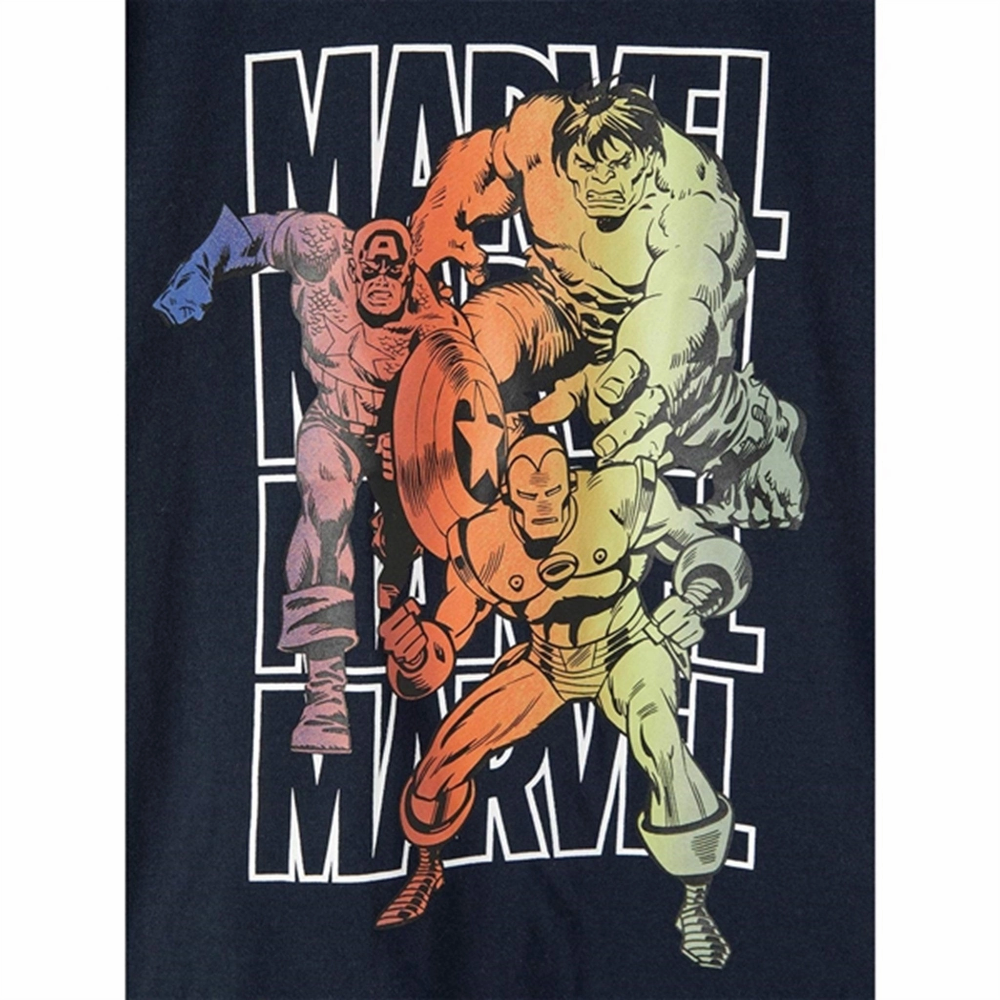 Name it Dark Sapphire Jaidee Marvel T-Shirt Skinny Fit Casual Layering