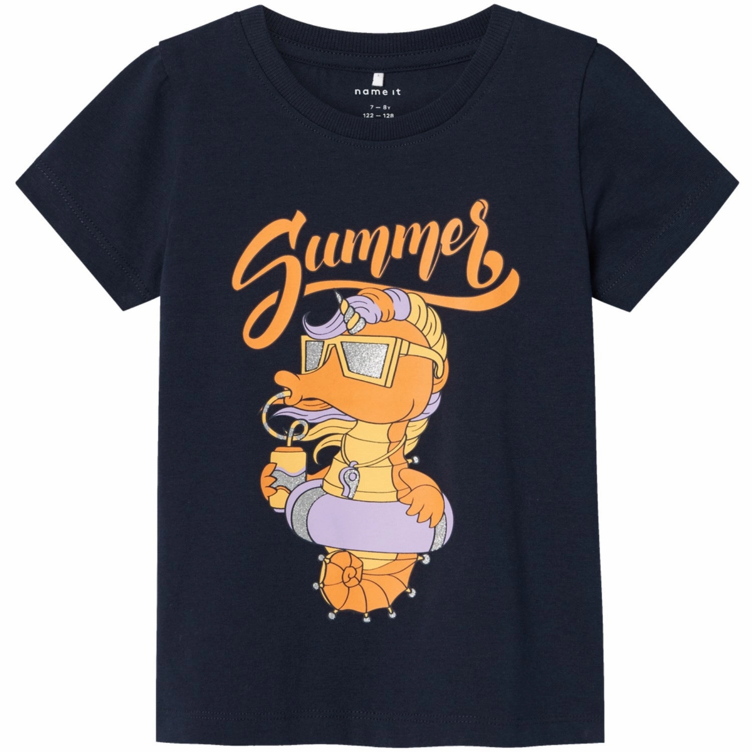 Name It Dark Sapphire Janine T-Shirt Sporty and Stylish Chic and Cozy Wear