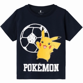 Sporty Chic Pocket Reinforcement Name It Dark Sapphire Jillis Pokemon T-Shirt