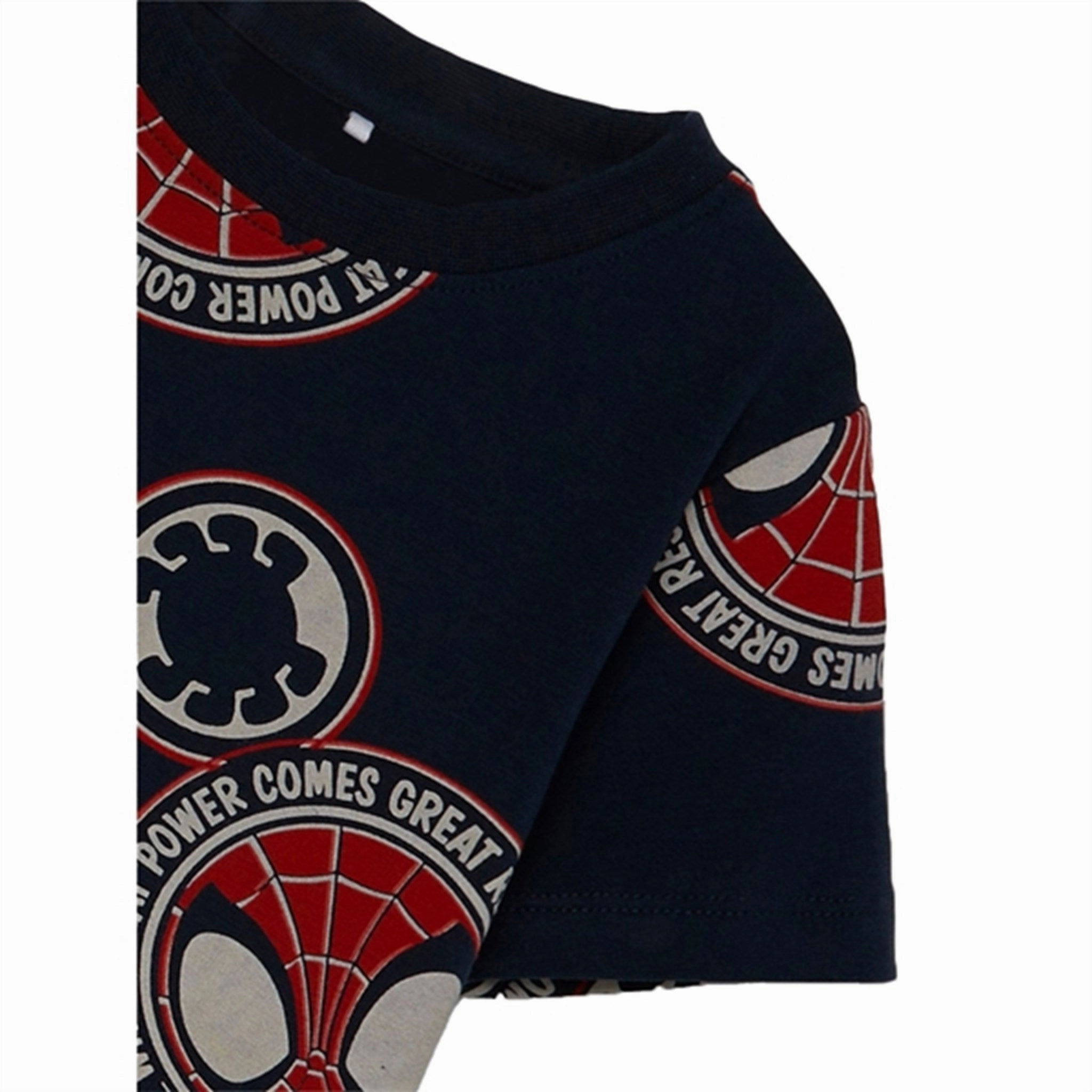 Stretchable Fabric Silk combination Name it Dark Sapphire Joiah Spidey T-Shirt