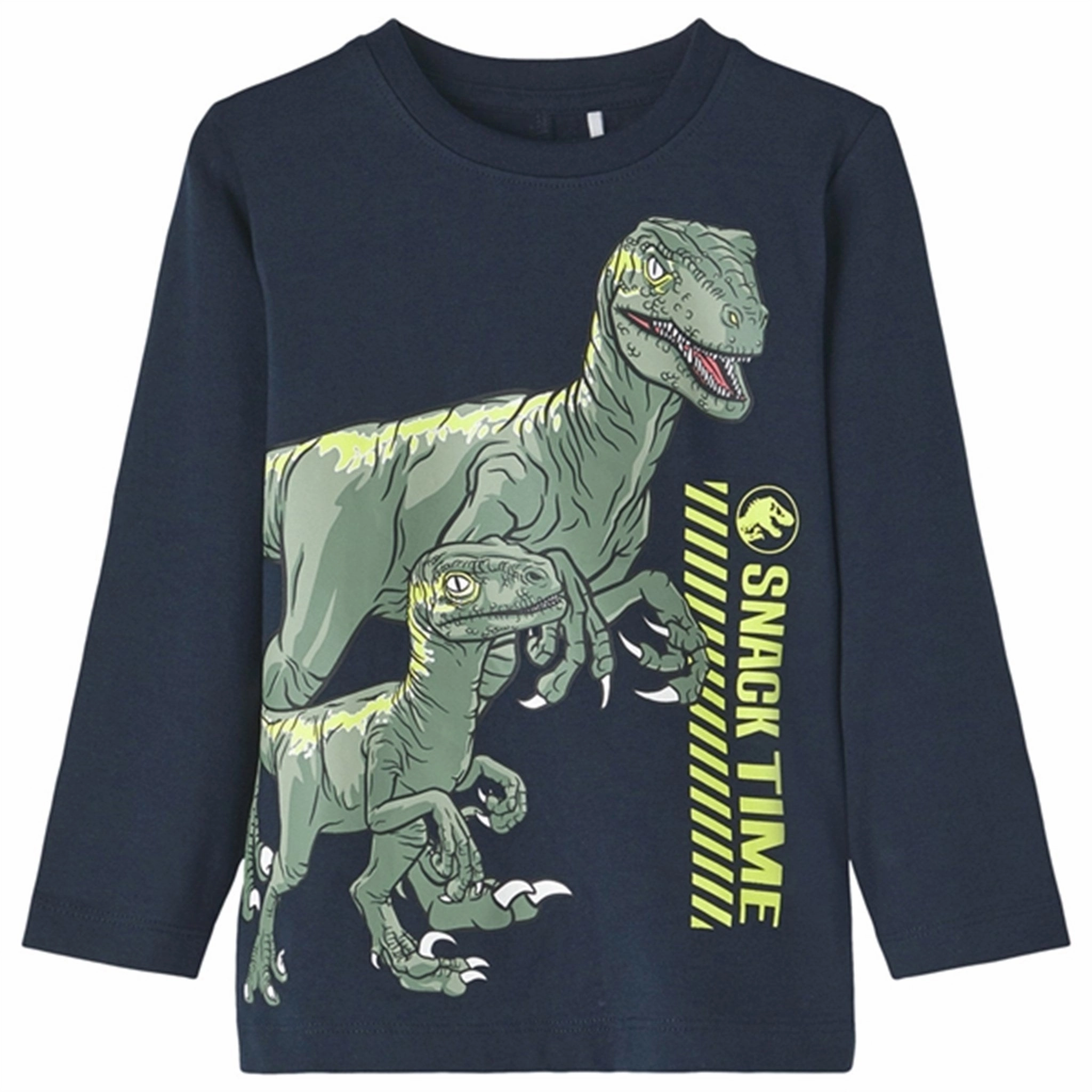 Striped Pattern Twill Weave Name it Dark Sapphire Josko Jurassic Blouse