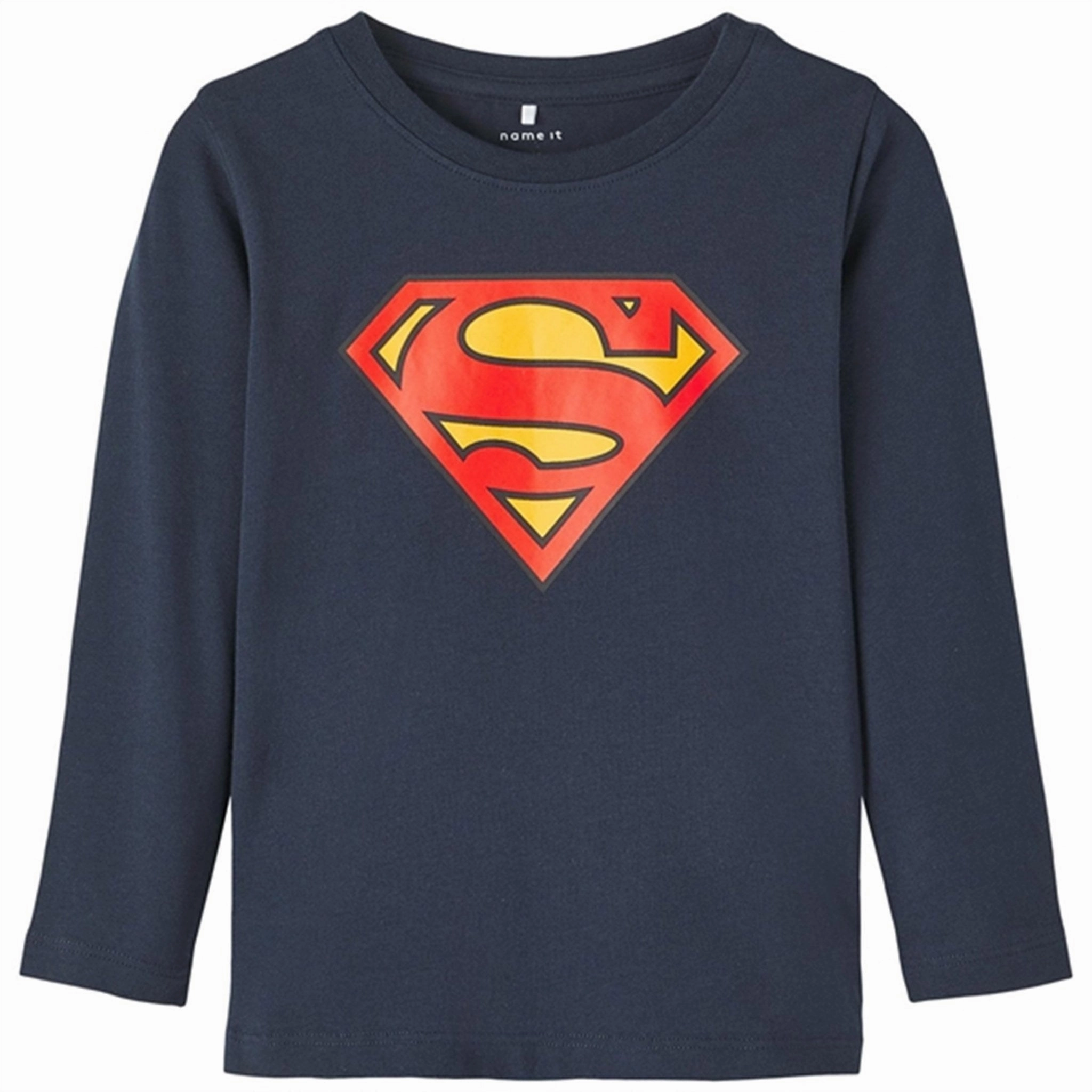 Name it Dark Sapphire Jumis Superhero Blouse Bold Print Bold Hue